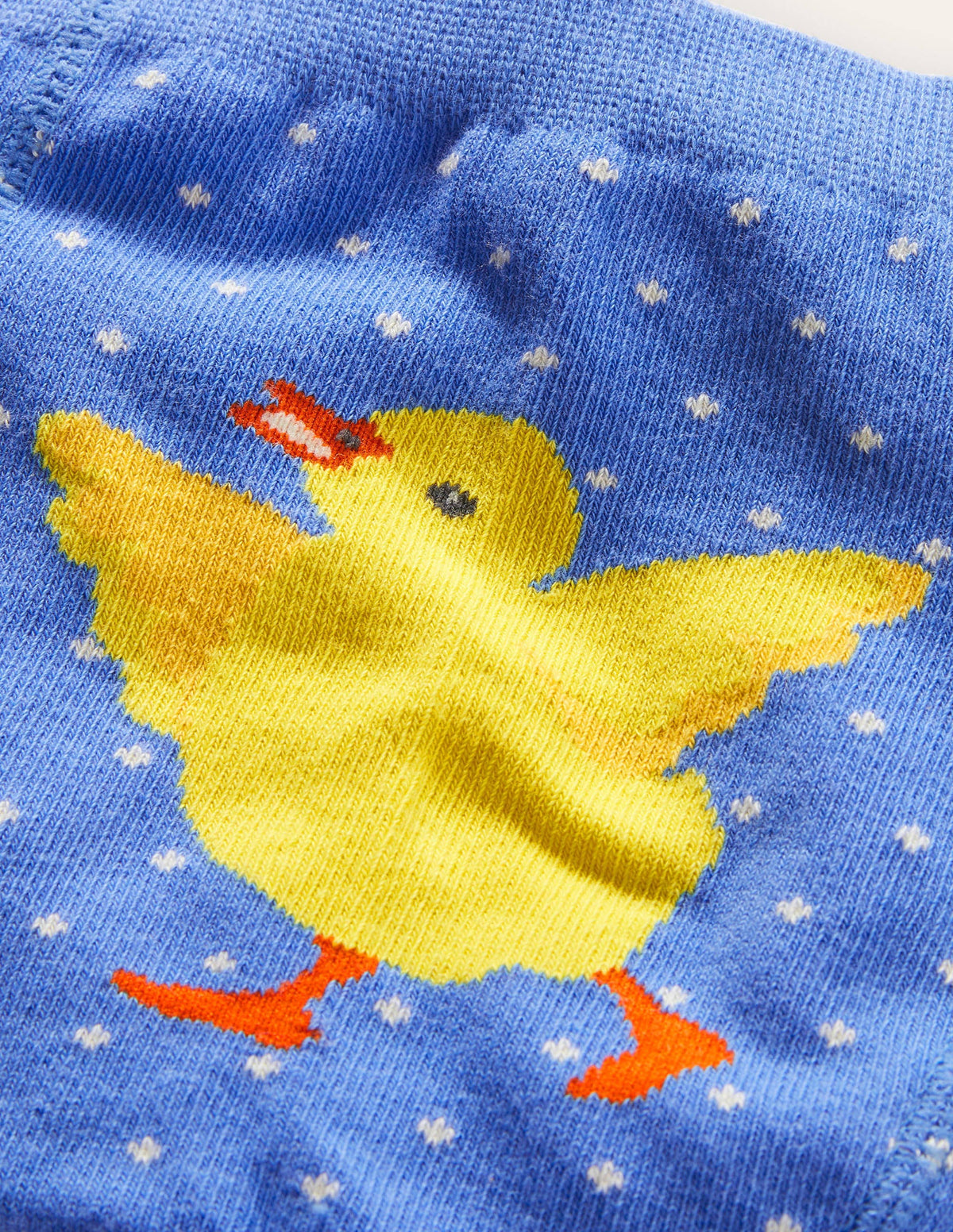 Knitted Leggings-Bright Bluebell Chick-2