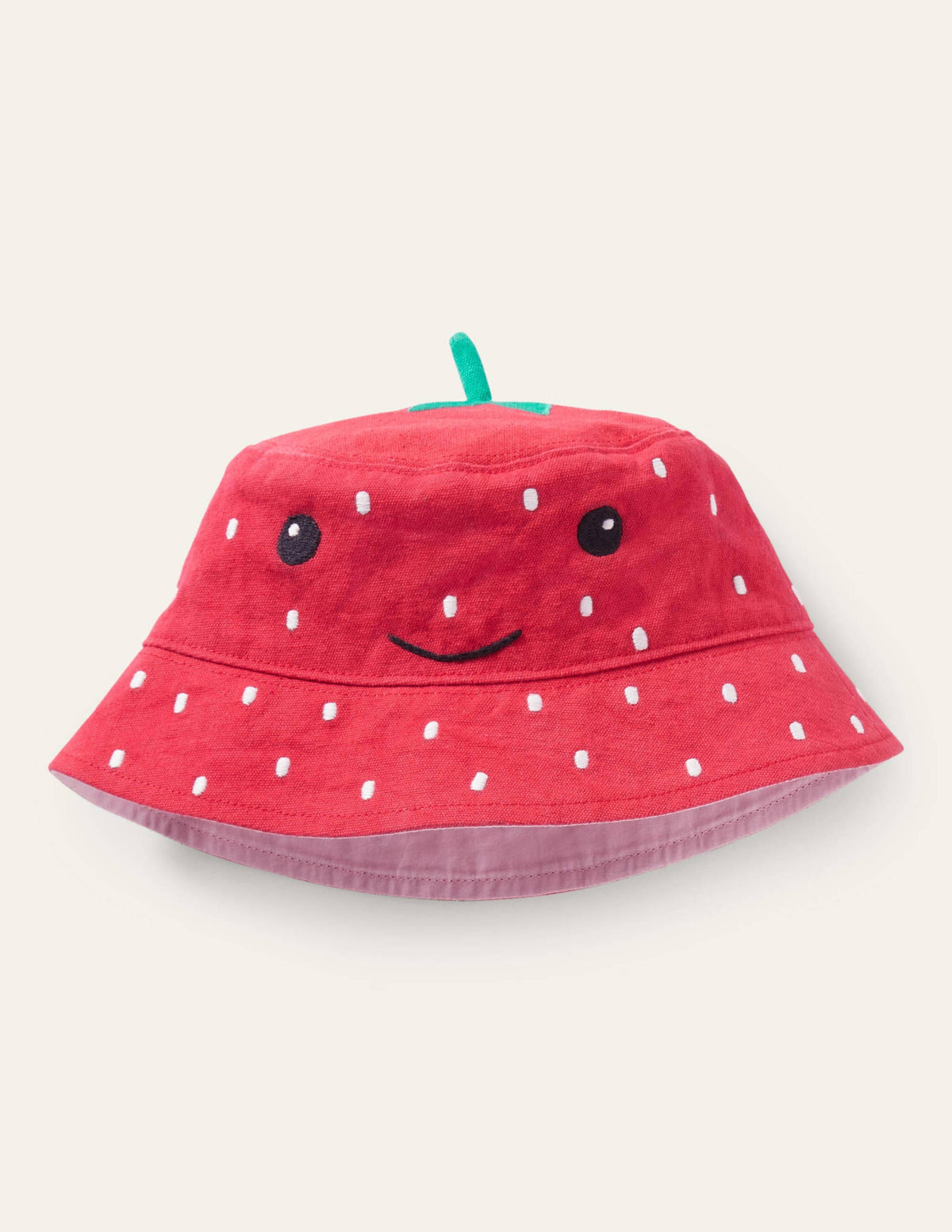 Novelty Bucket Hat-Strawberry - Image 1