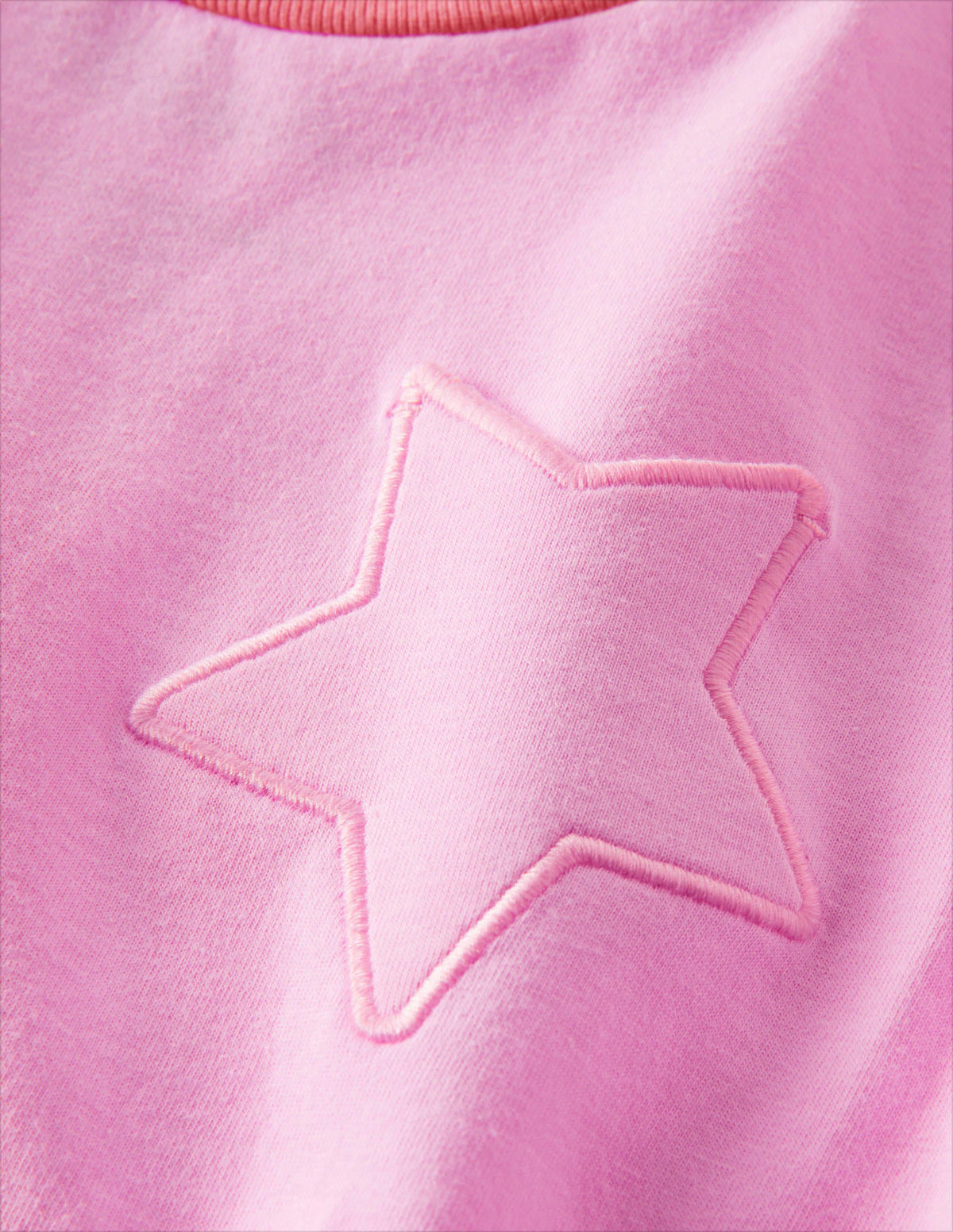 Star Pocket Slub T-shirt-Rosebay Pink - Image 3