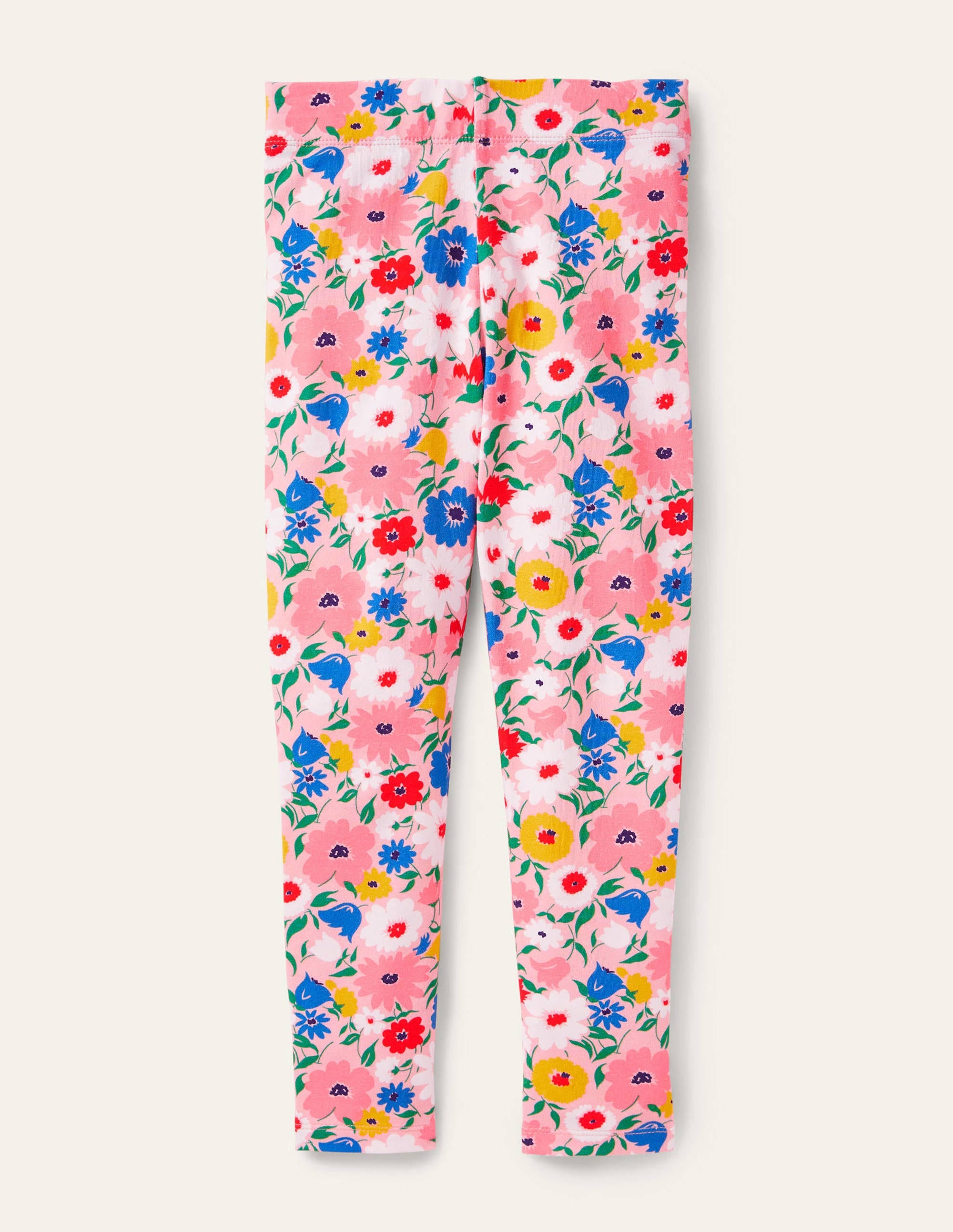 Fun Leggings-Boto Pink Painterly Floral - Image 2