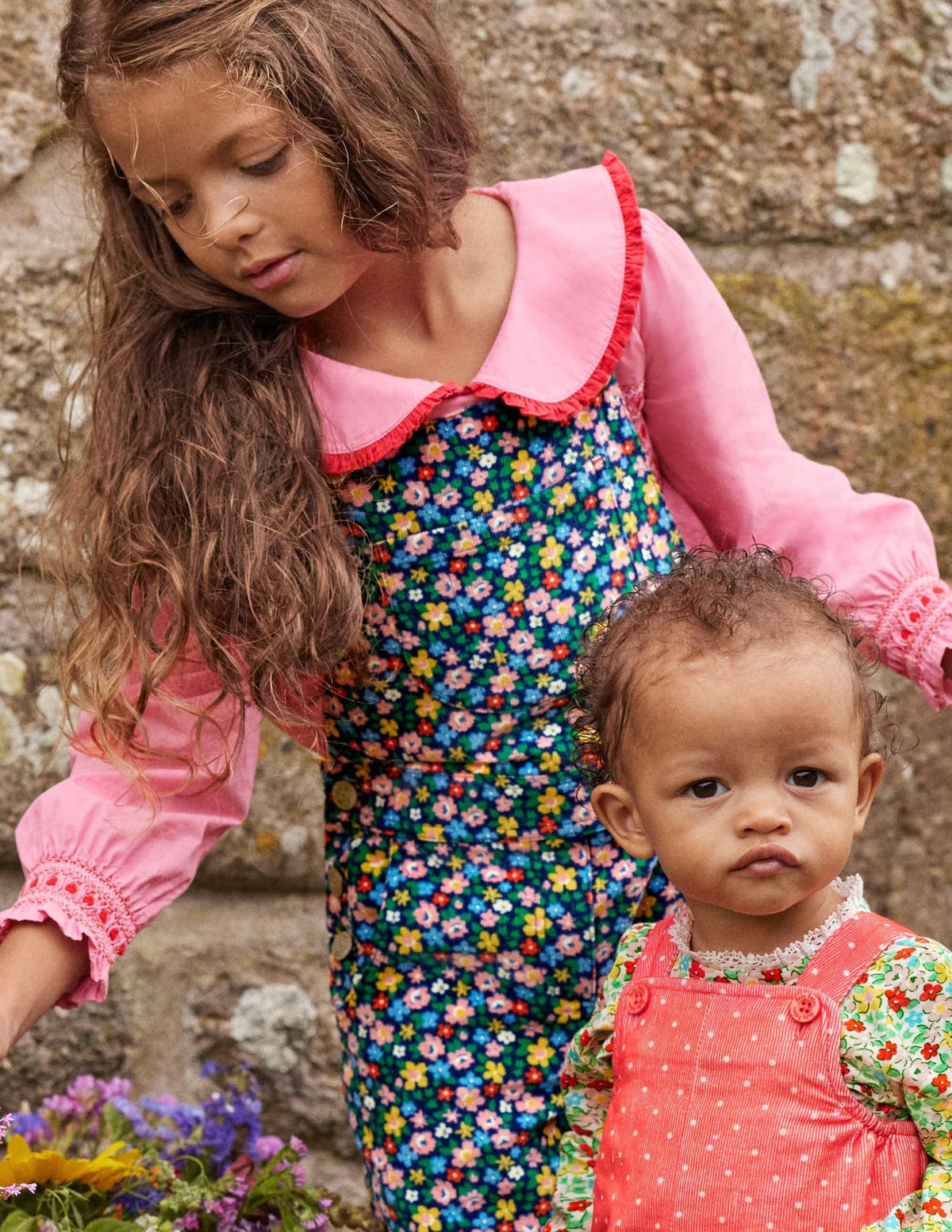 Smocked Collared Woven Top-Formica Pink-4
