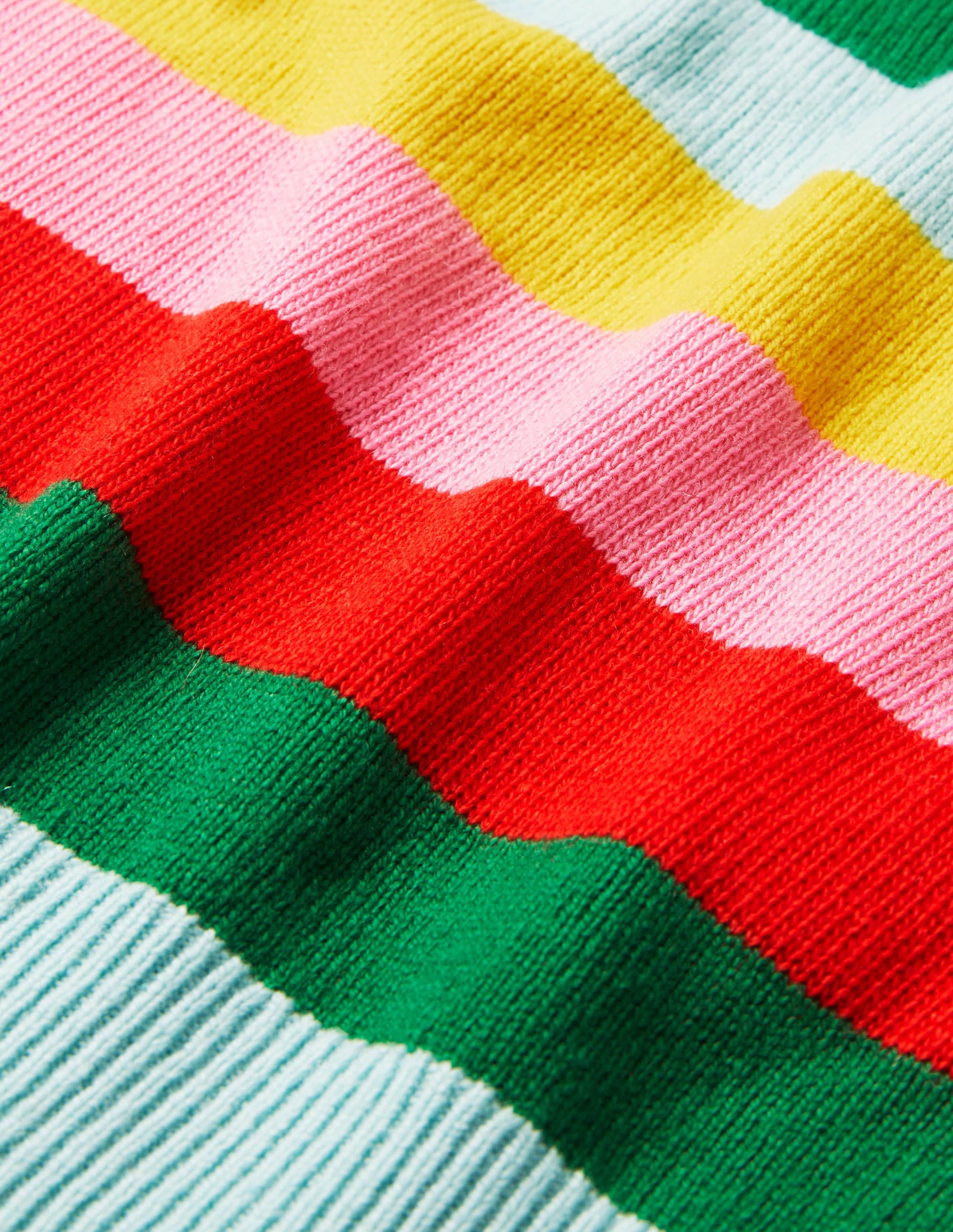 Knitted Stripe Tank Top-Multi Stripe - Image 3