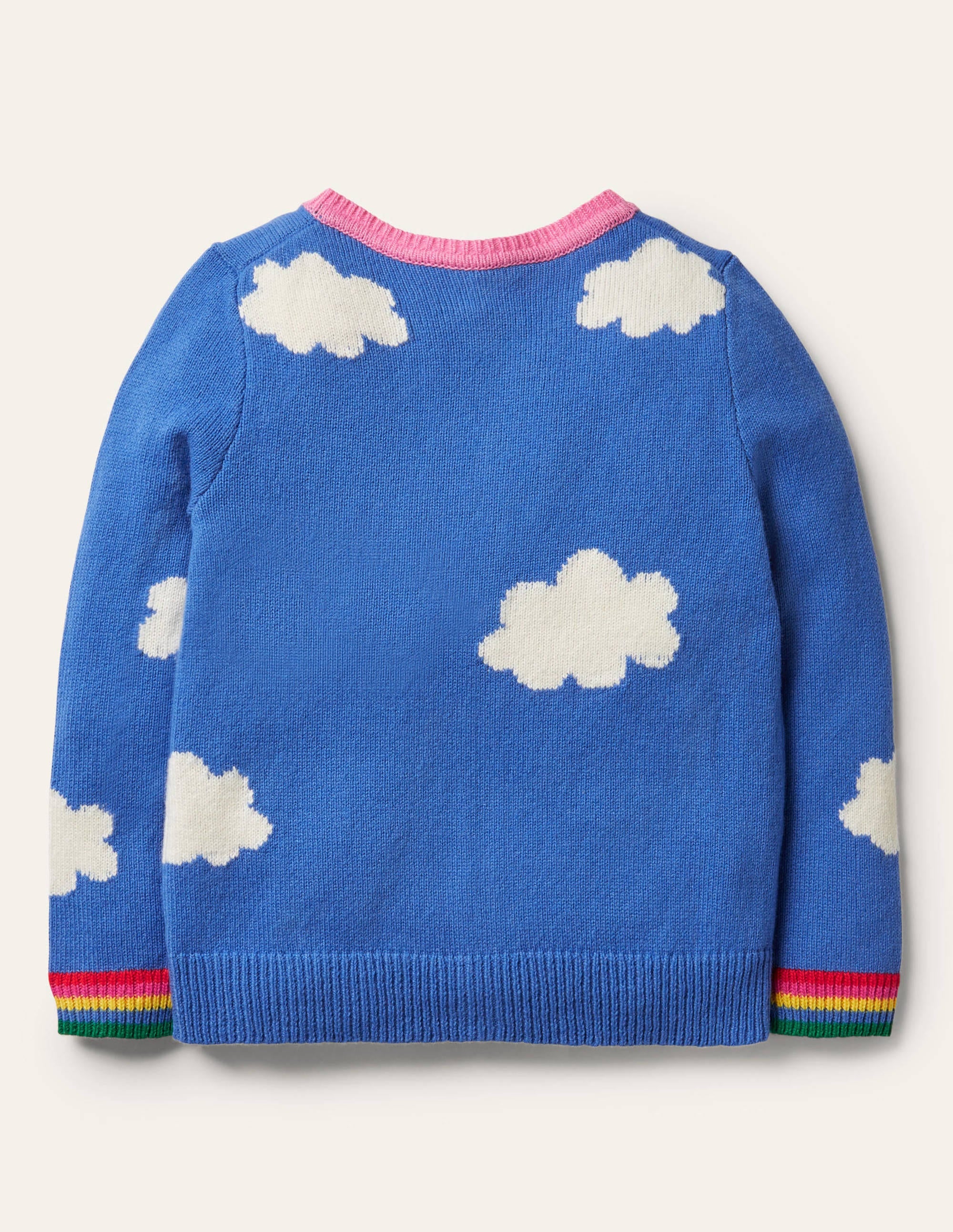 Weather Applique Cardigan-Elizabethan Blue Sky - Image 2