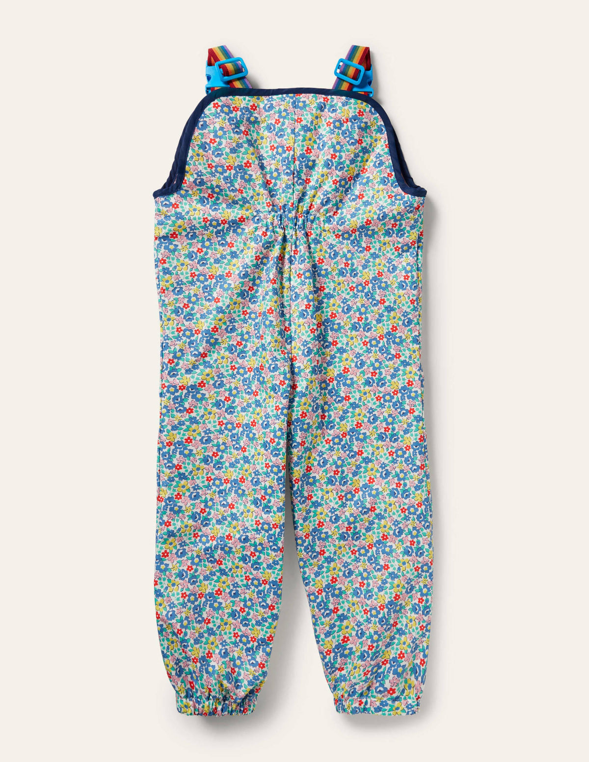 Waterproof Dungarees-Multi Spring Floral-2