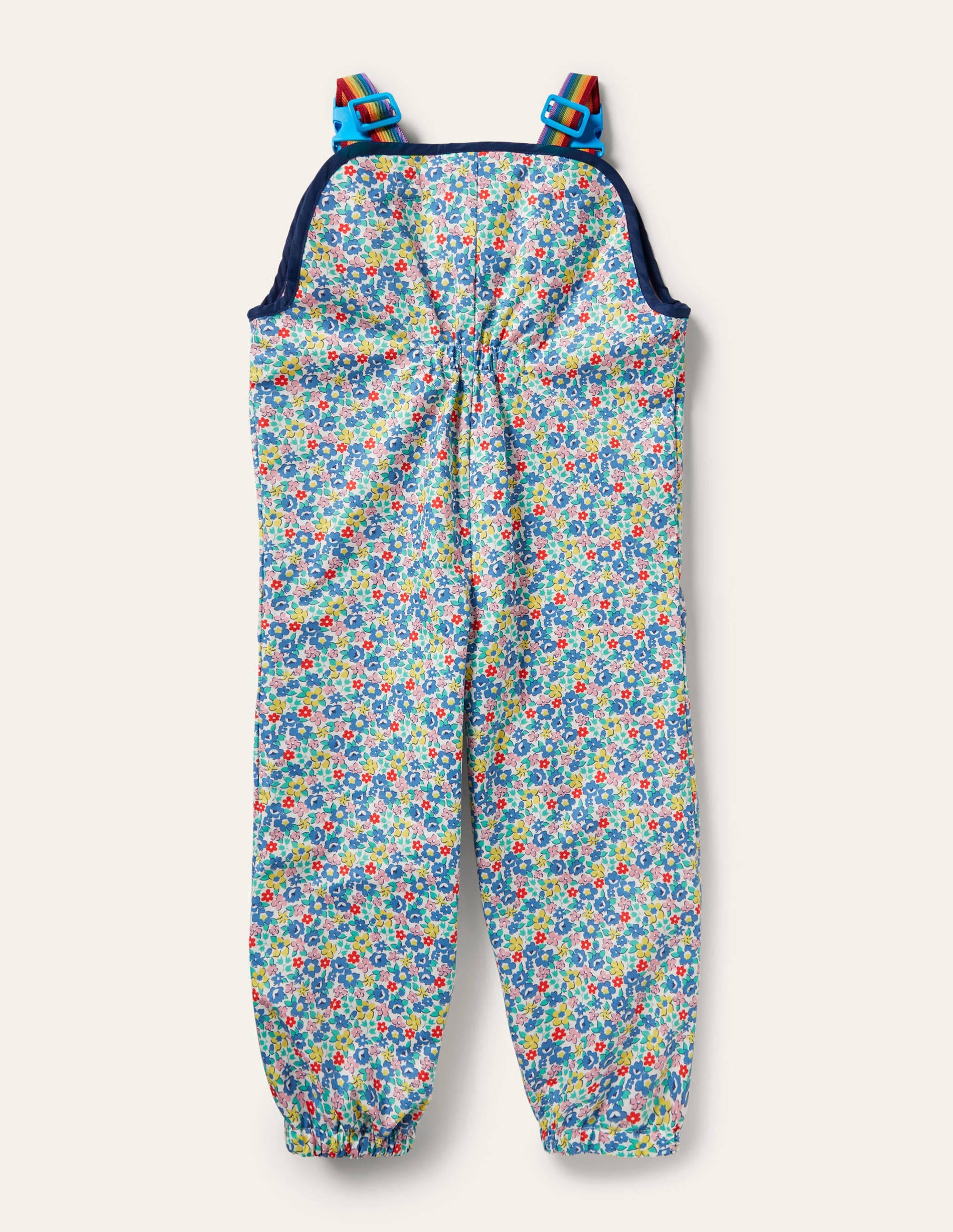Waterproof Dungarees-Multi Spring Floral - Image 2