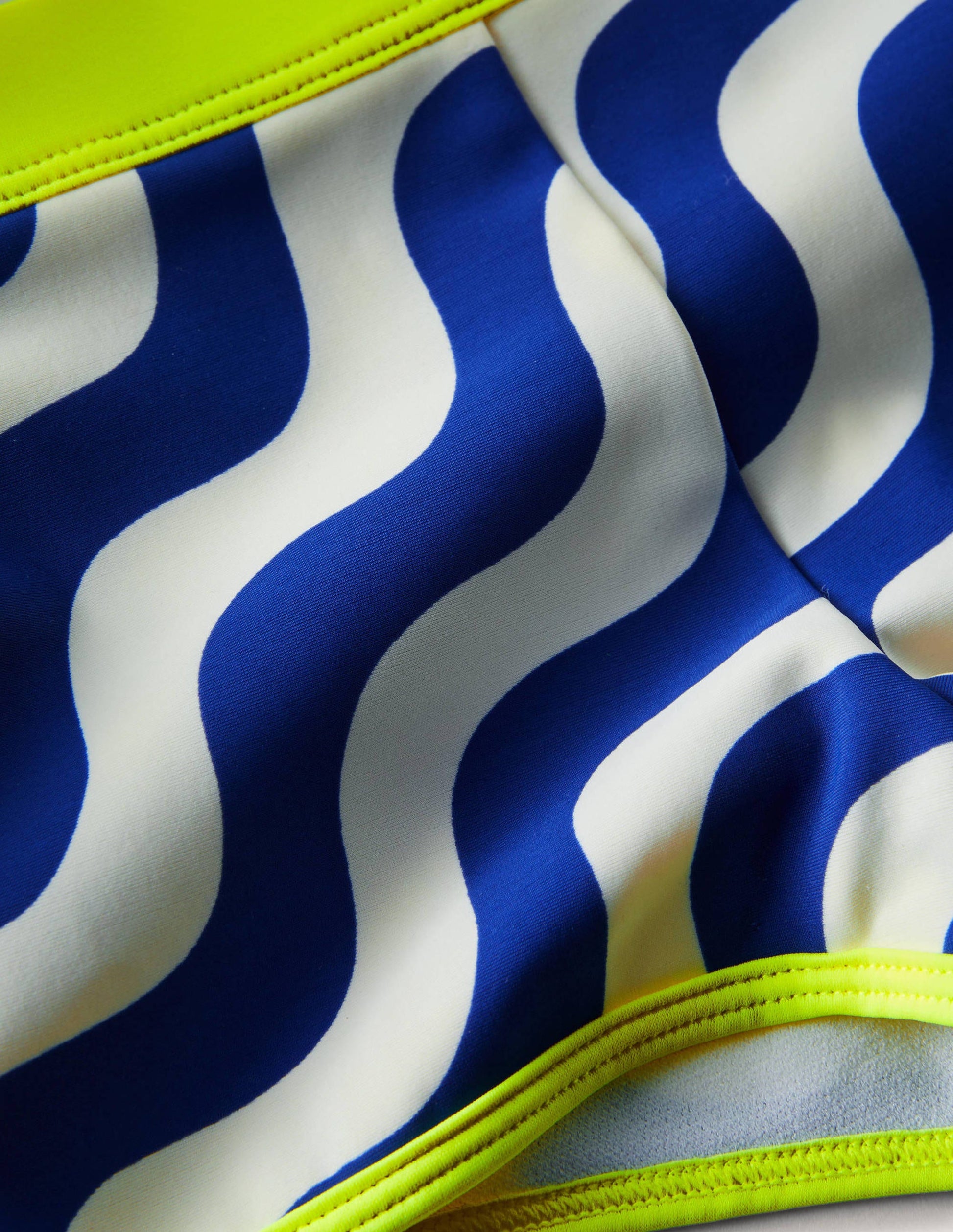 Patterned Swim Shorts-Ivory/Blue Wave-4