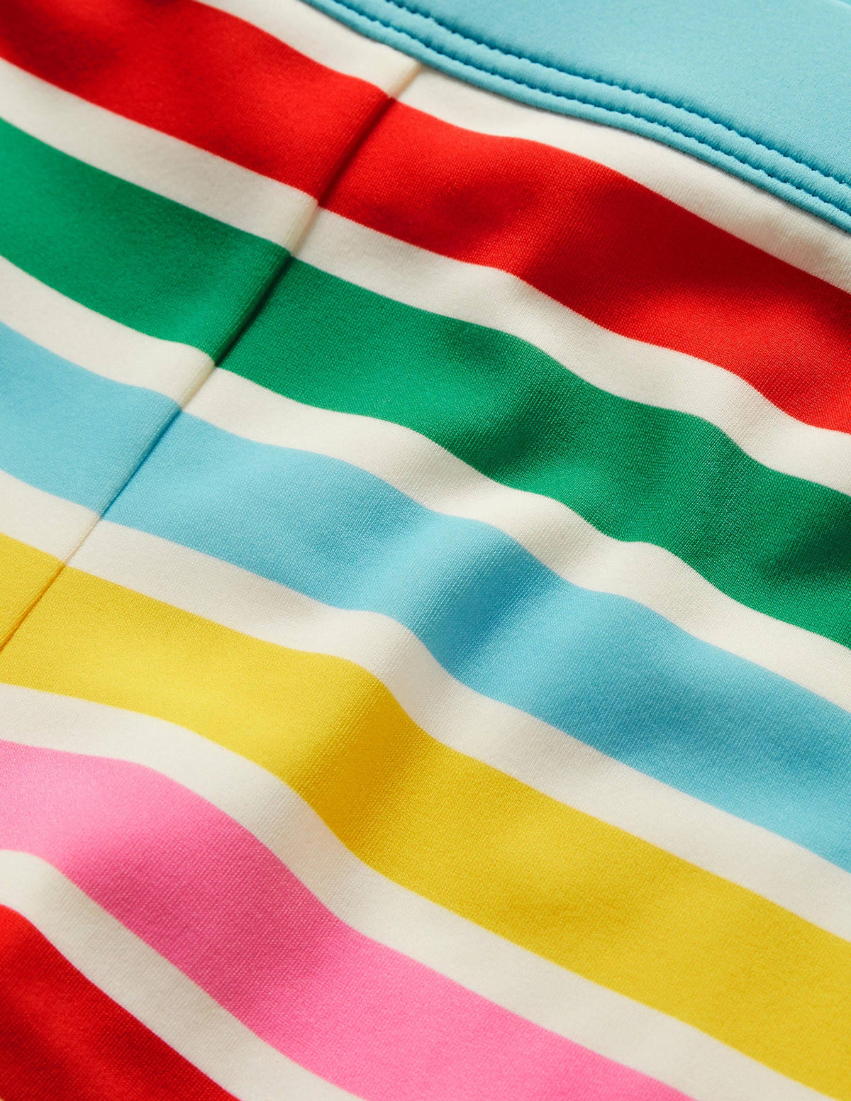 Patterned Swim Shorts-Ivory/Multi Rainbow - Image 3