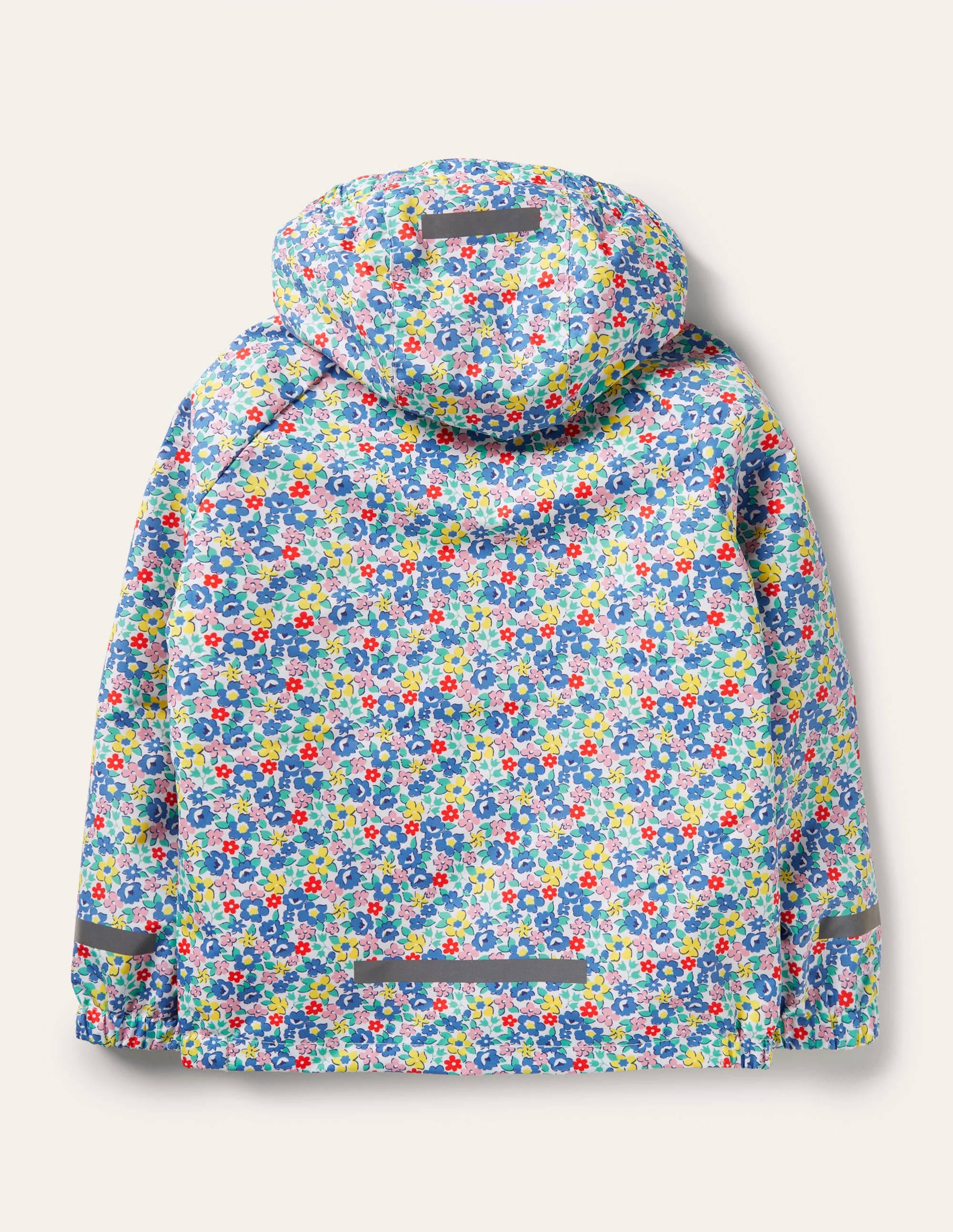 Waterproof Rain Jacket-Multi Spring Floral - Image 2