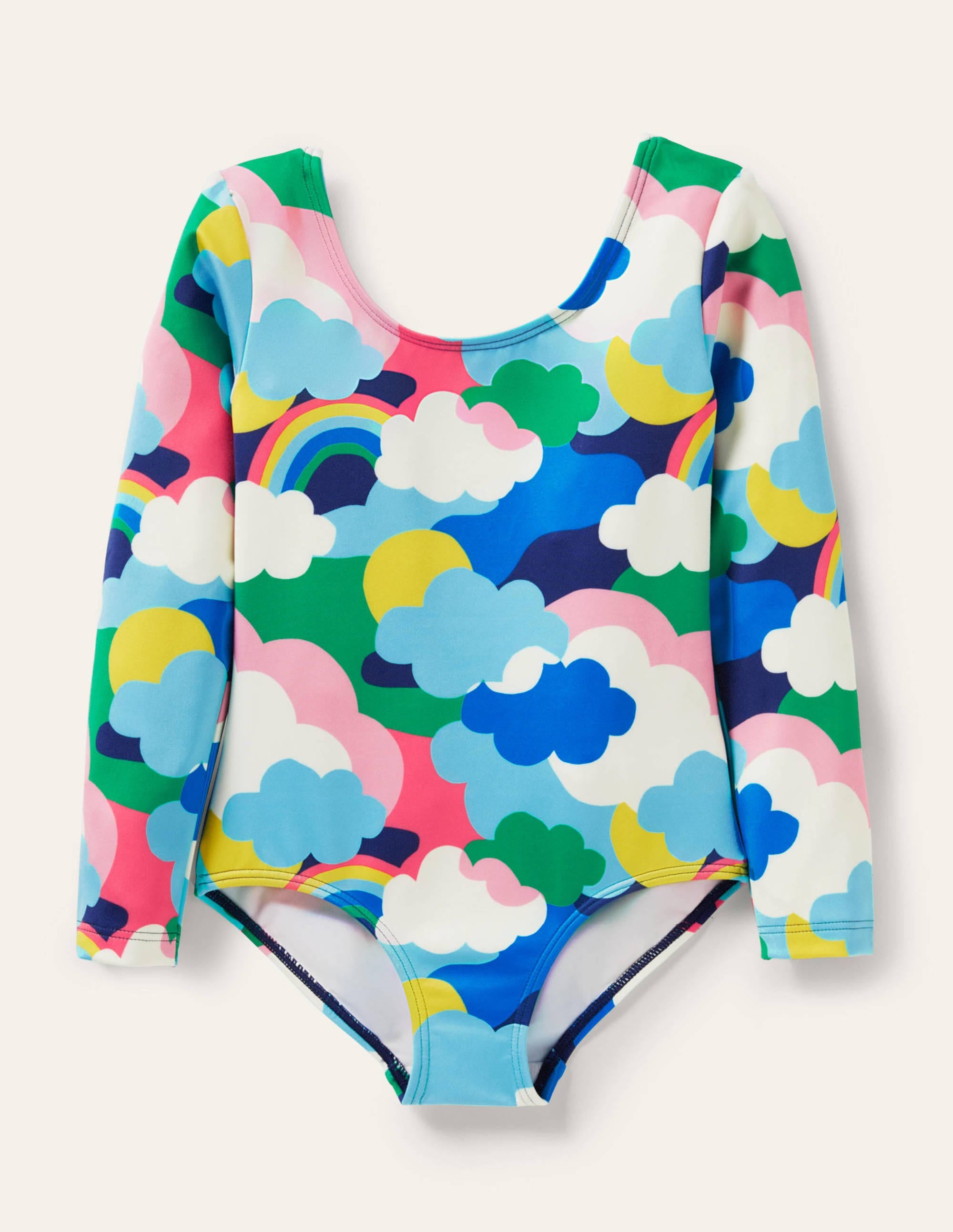 Activewear Leotard-Multi Cloud Camo - Image 1