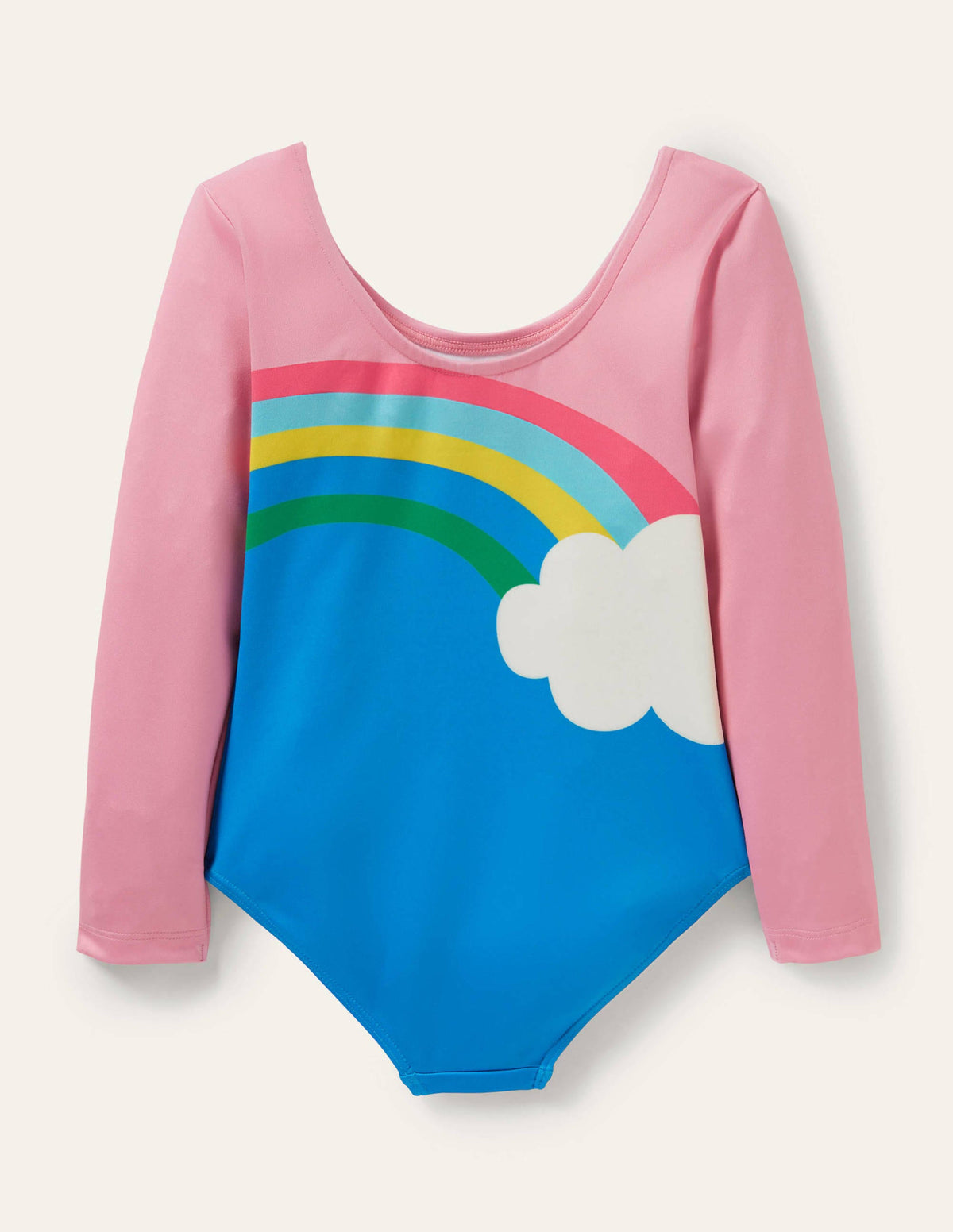 Activewear Leotard-Pink Lemonade Rainbow - Image 2