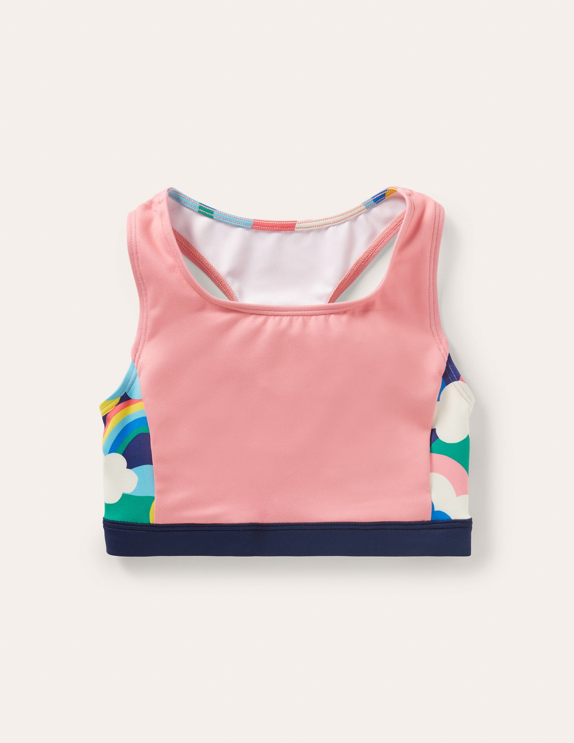 Rainbow Crop Top-Pink Lemonade-1