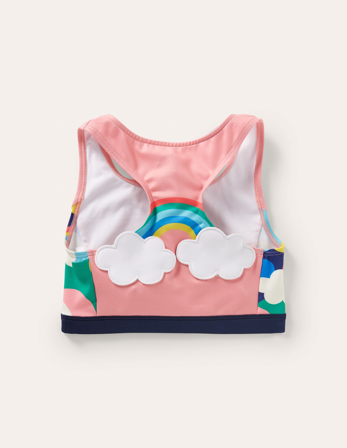 Rainbow Crop Top-Pink Lemonade-2