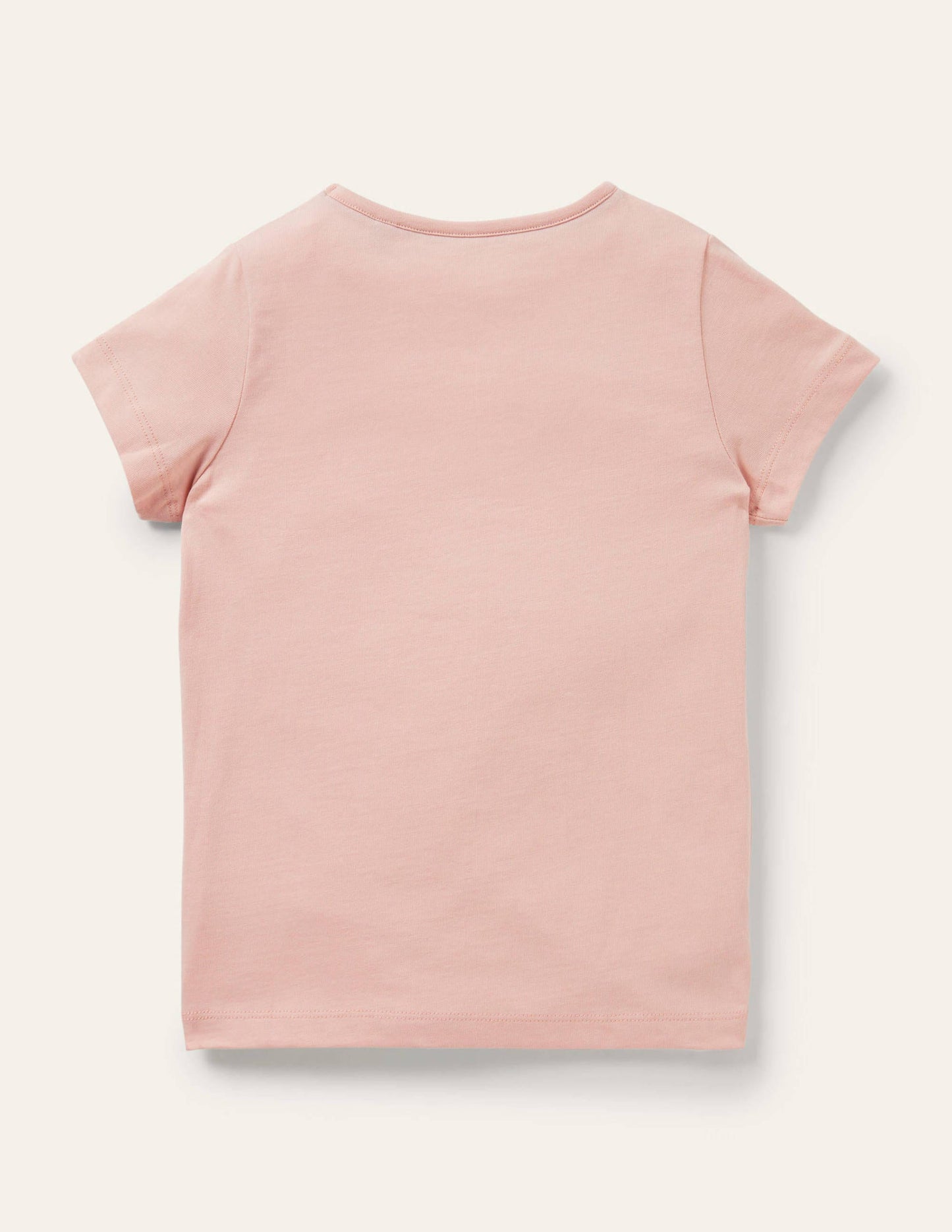 Short-sleeved Printed T-shirt-Pink Here Comes The Sun