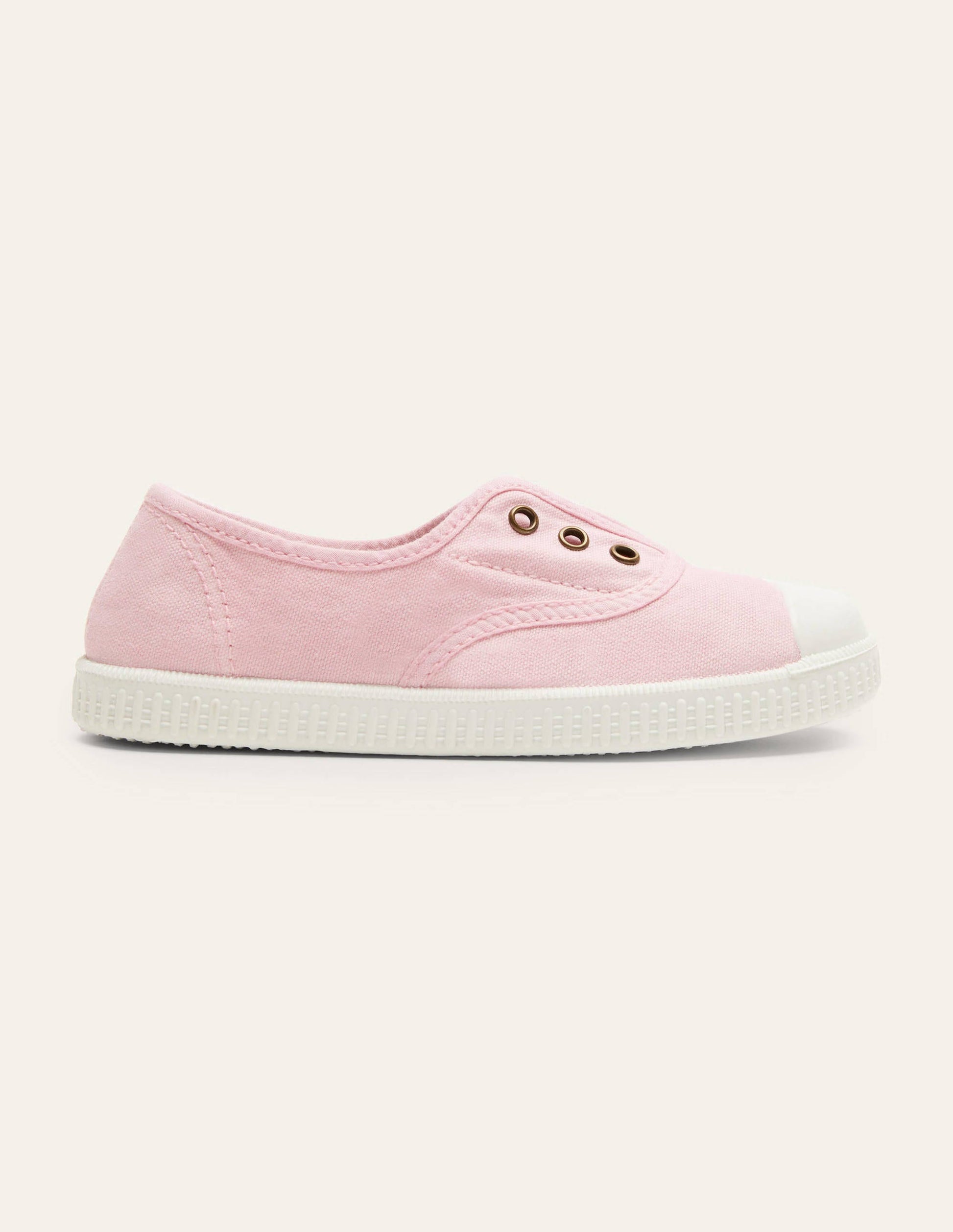 Laceless Canvas Pull-ons-Pink-2