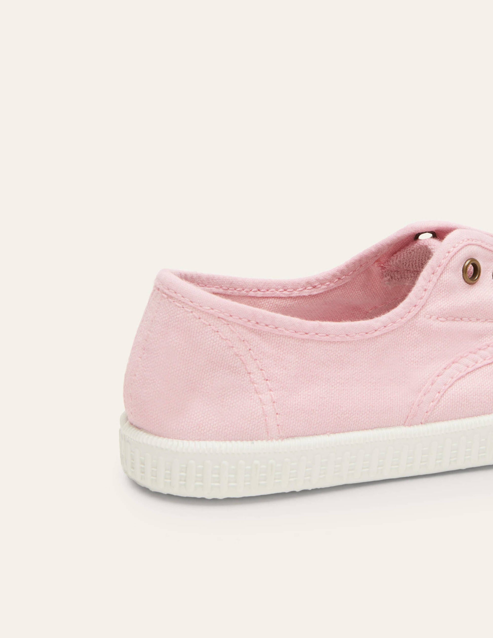 Laceless Canvas Pull-ons-Pink-3
