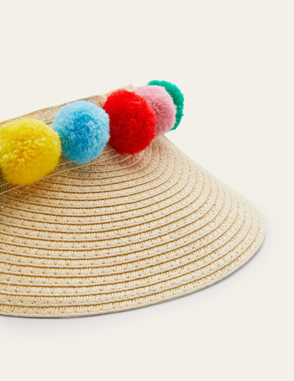 Visor-Multi Pom Poms - Image 2
