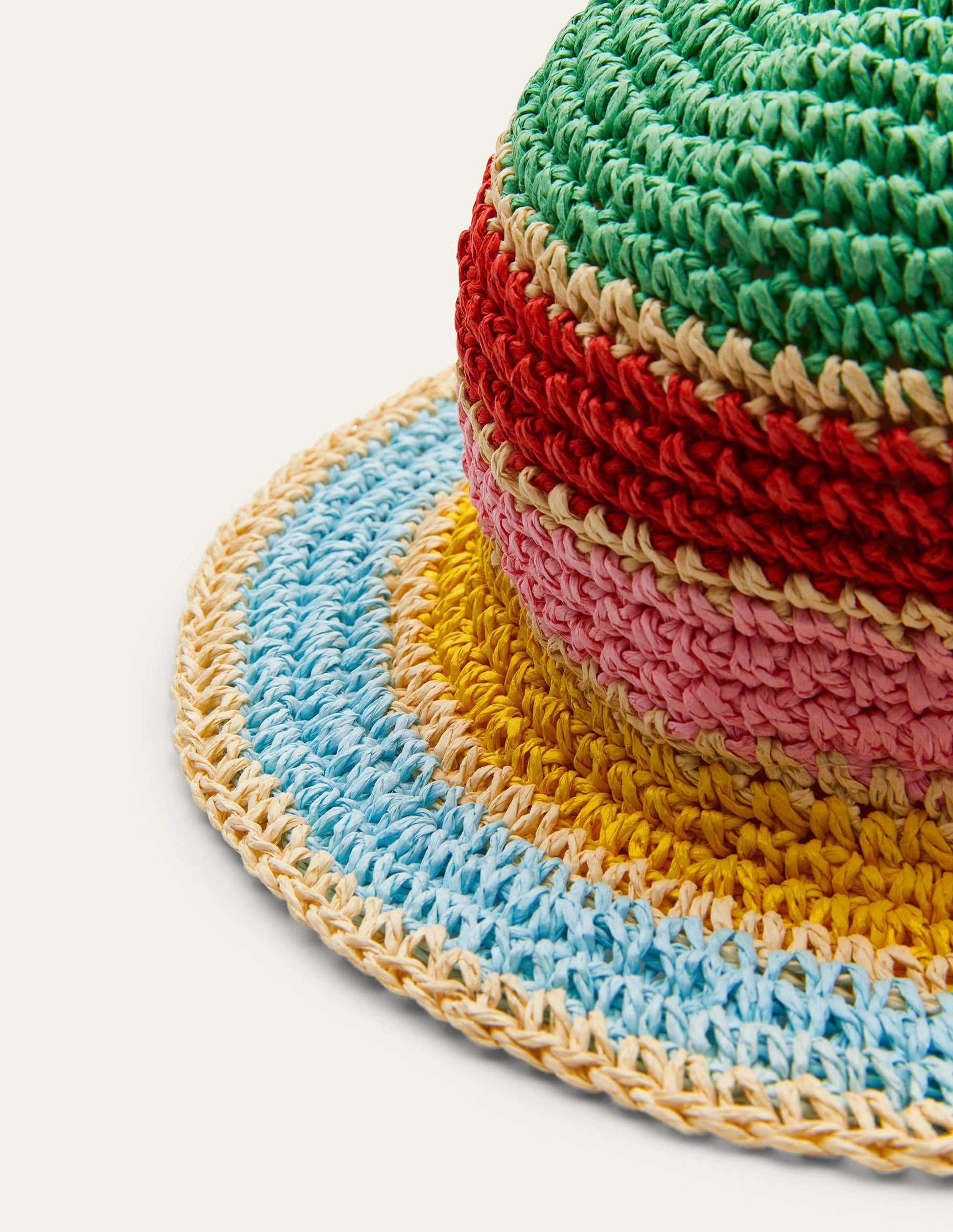 Crochet Hat-Rainbow-2