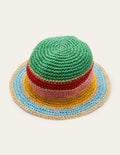 Crochet Hat-Rainbow