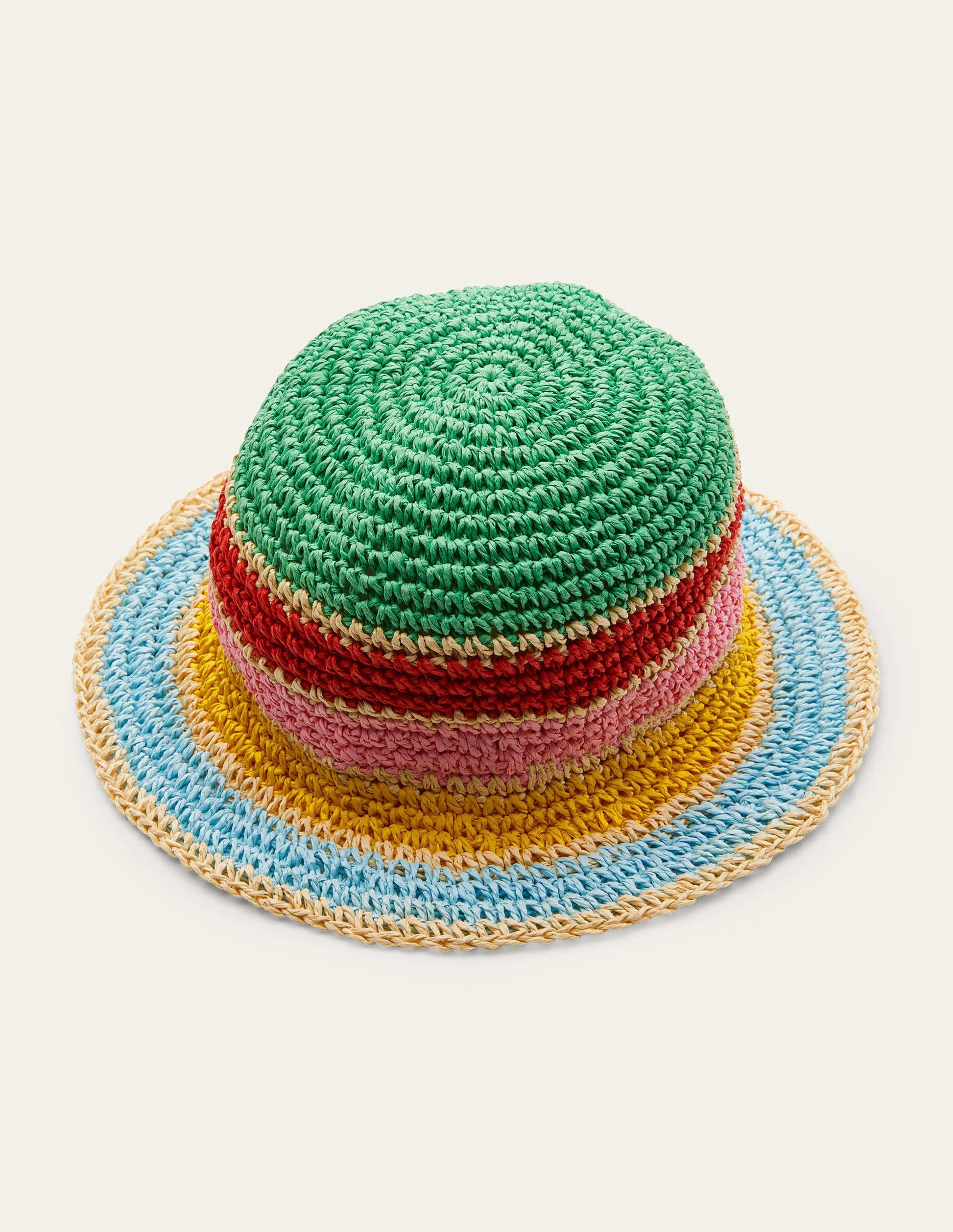 Crochet Hat-Rainbow-1