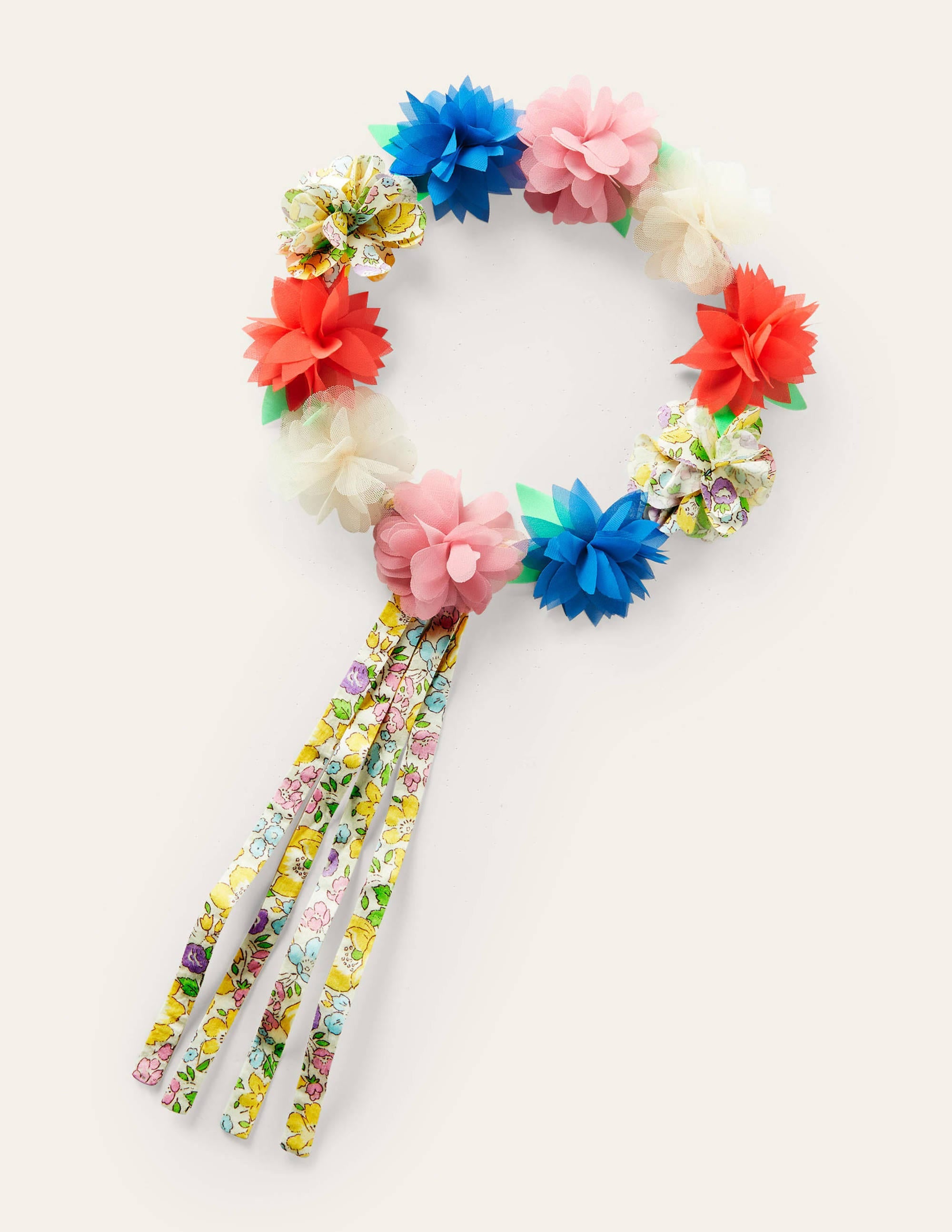 Flower Crown-Rainbow Floral - Image 1