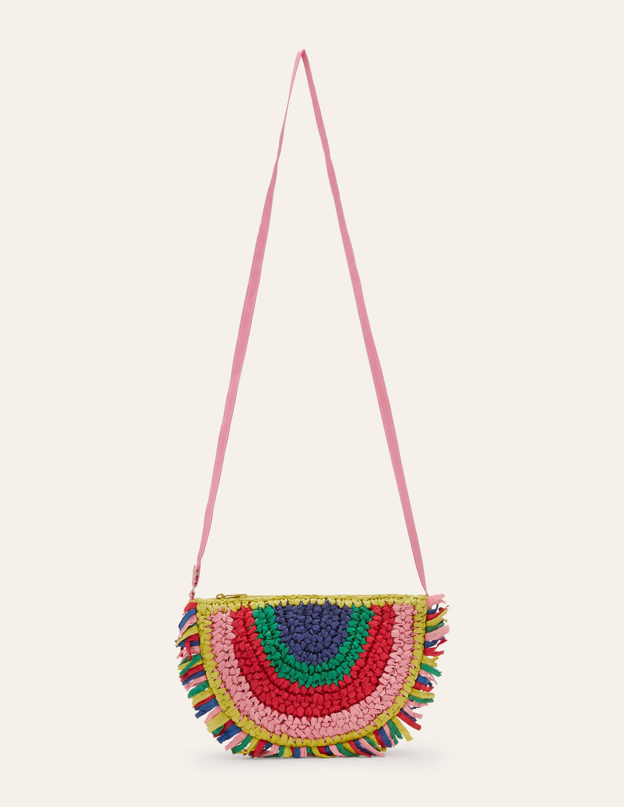 Straw Rainbow Bag-Multi - Image 1