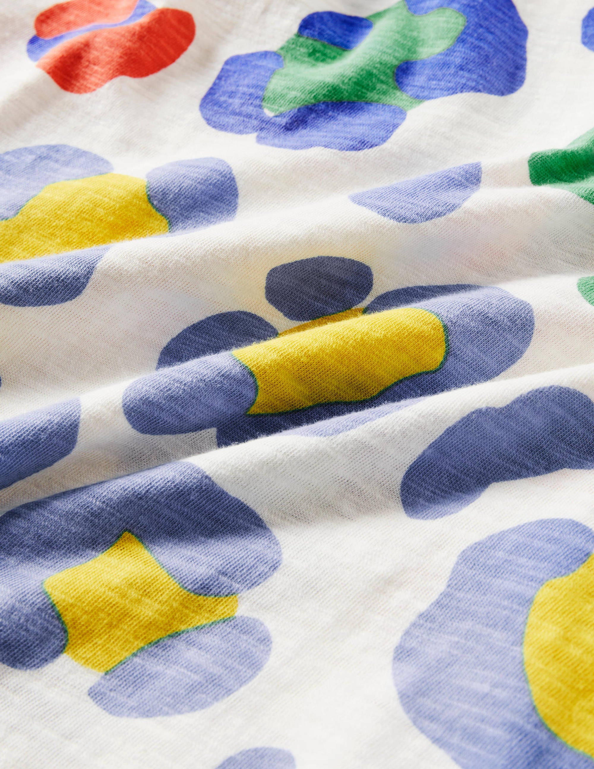 Charlie Pom Jersey Dress-Multi Leopard - Image 3