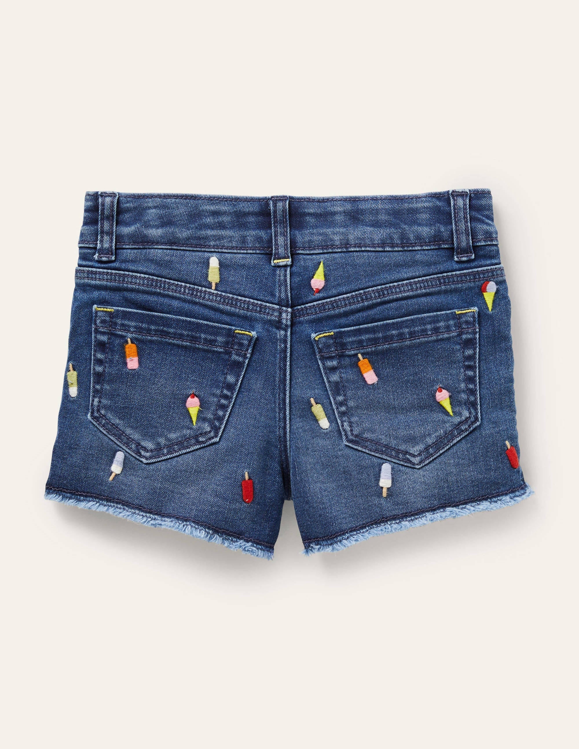 Denim Shorts-Denim Ice Creams - Image 2