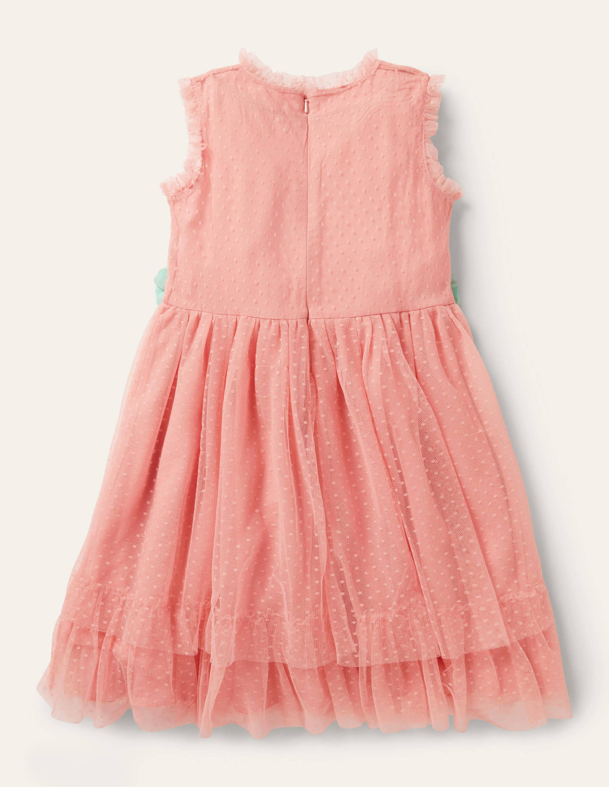 Floral Corsage Dress-Almond Blossom Pink - Image 2