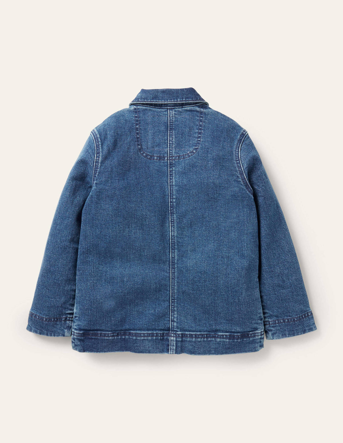 Embroidered Denim Jacket-Mid Vintage Bunnies - Image 2