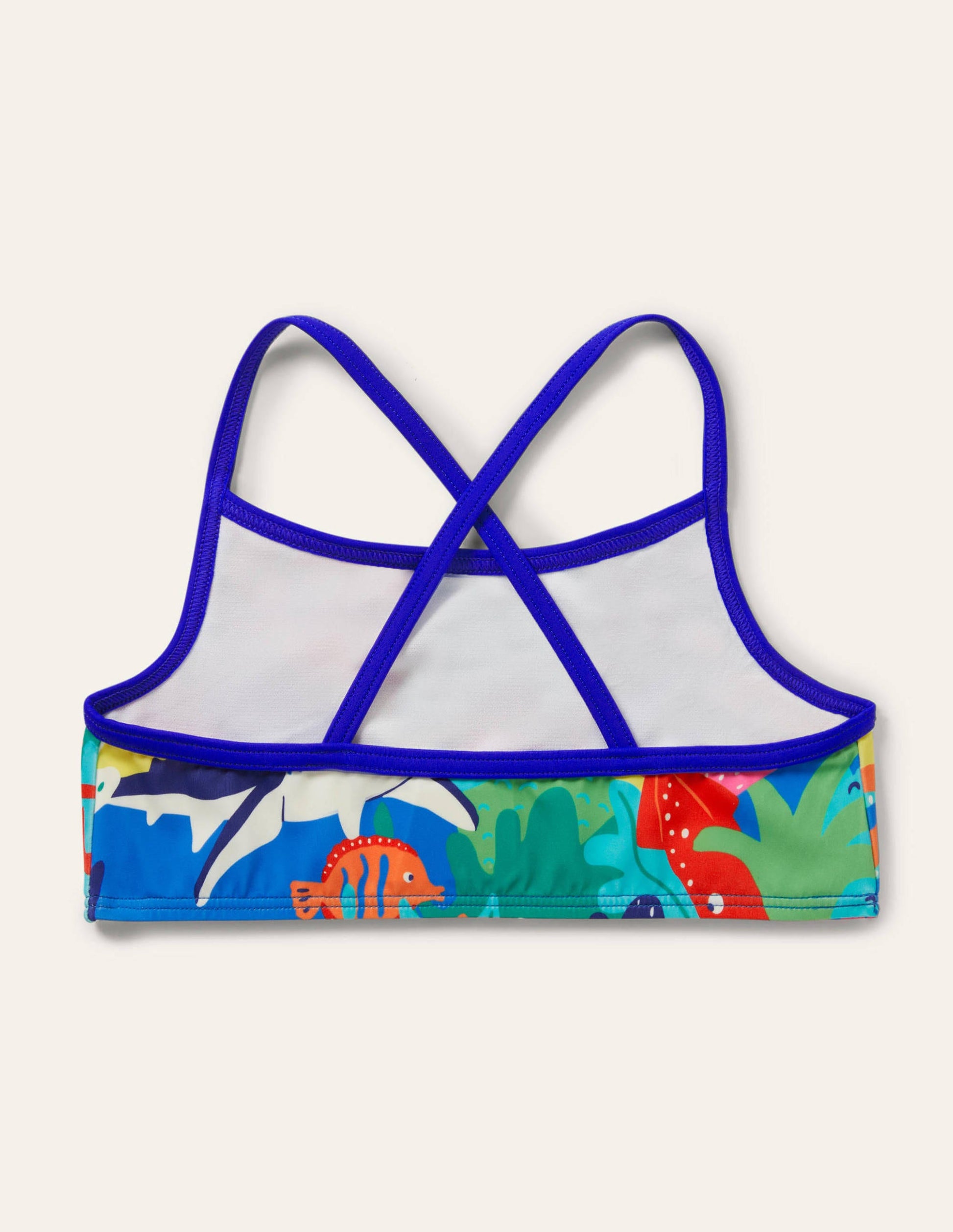 Patterned Bikini Top-Multi Rainbow Reef-2