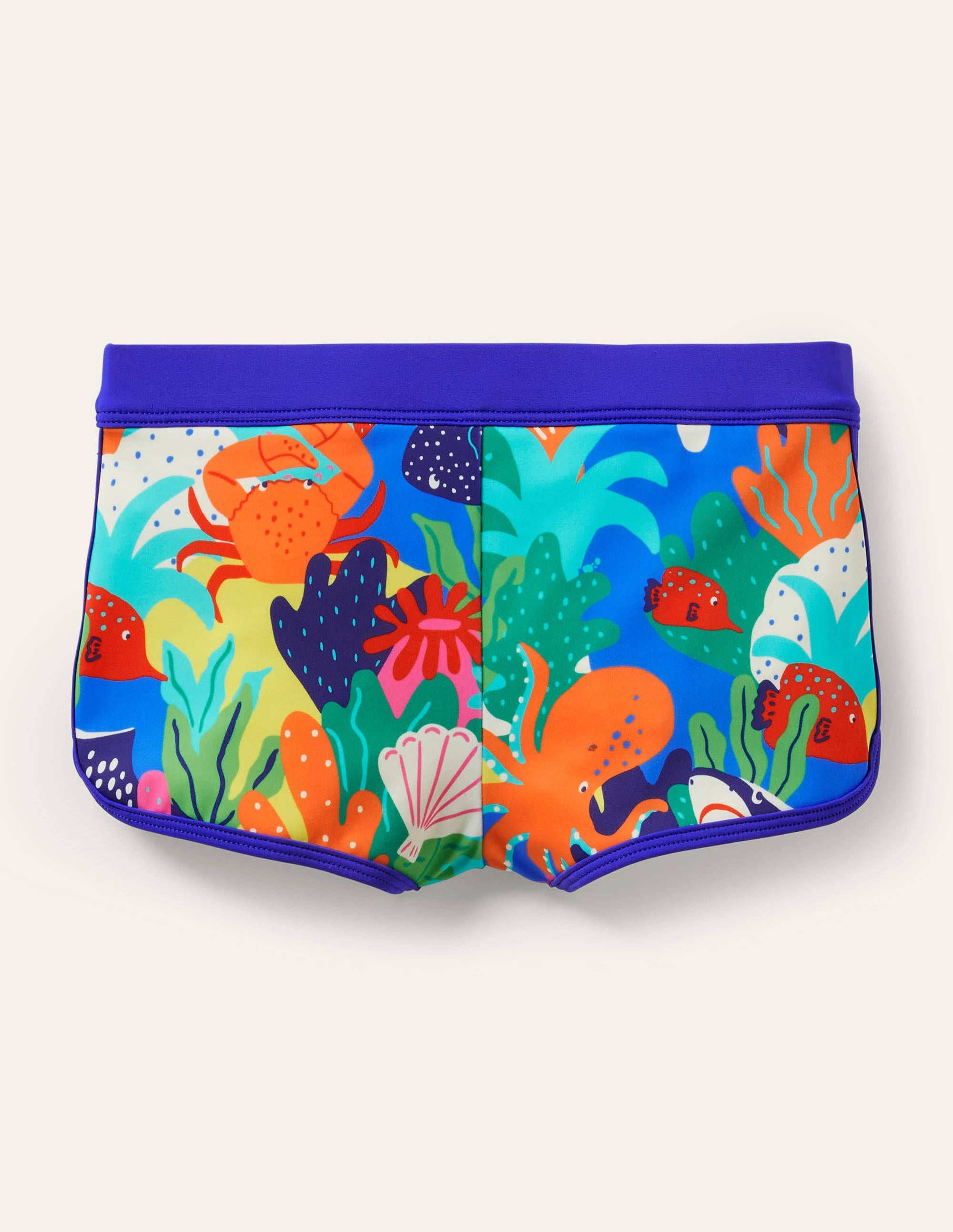 Patterned Swim Shorts-Multi Rainbow Reef - Image 2