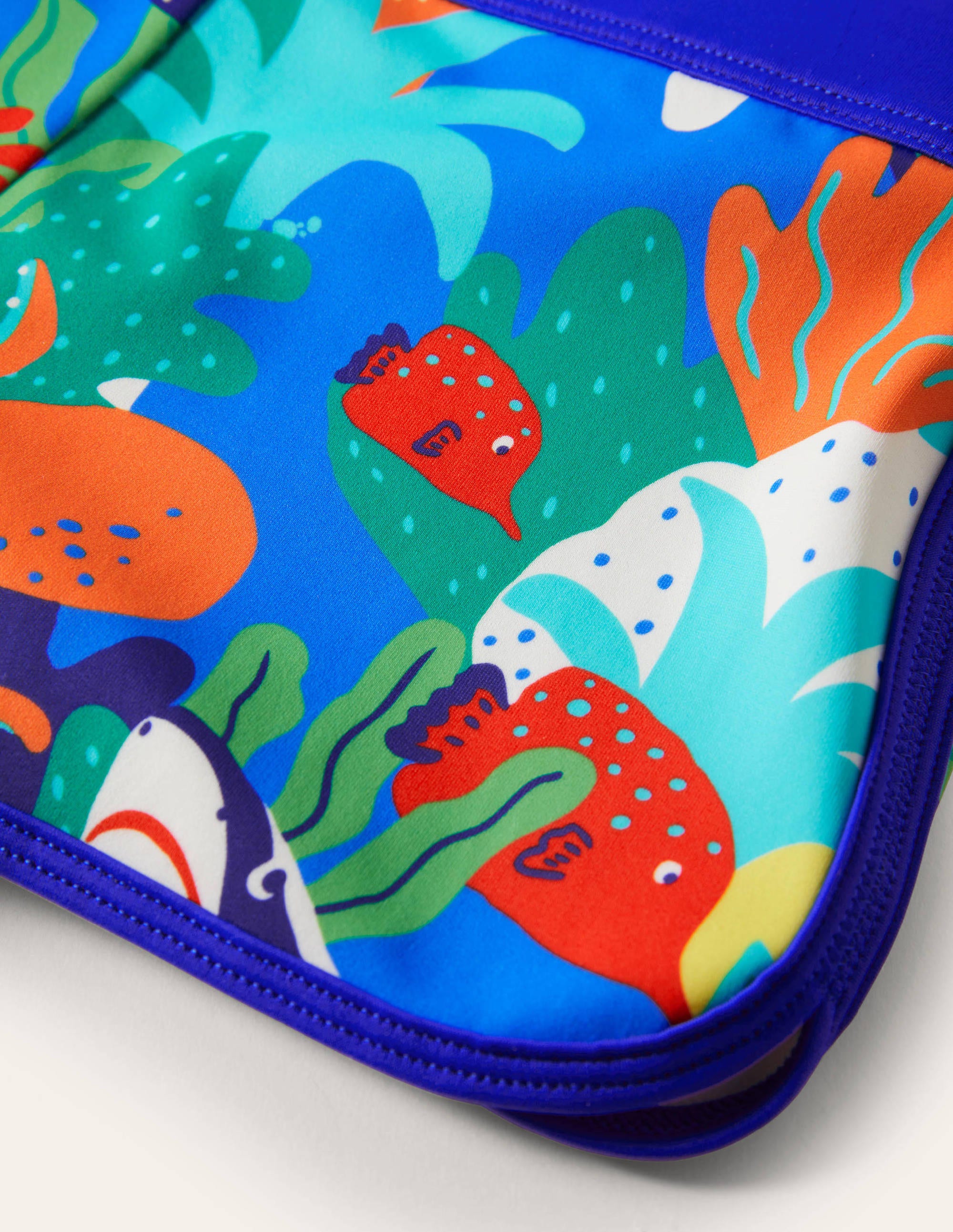 Patterned Swim Shorts-Multi Rainbow Reef - Image 3