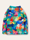 Patterned Rash Vest-Multi Rainbow Reef