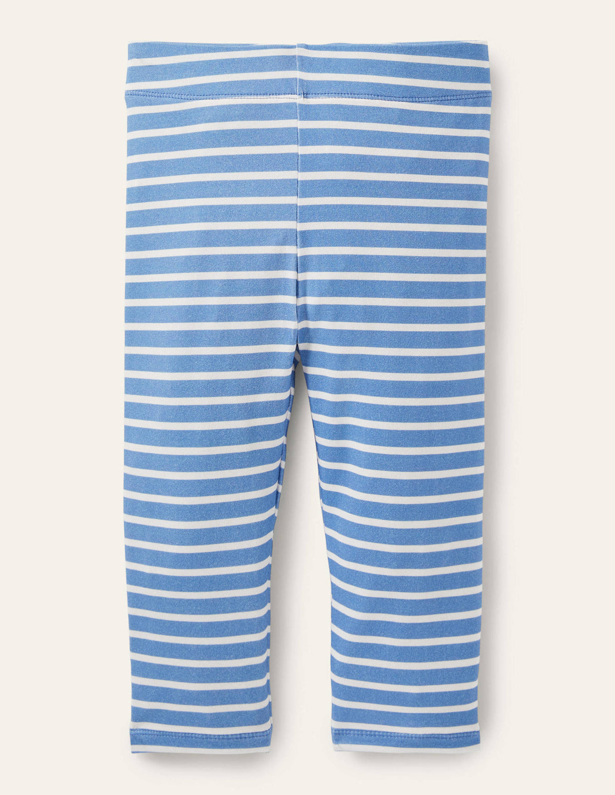 Fun Cropped Leggings-Bahama Blue/Ivory-2