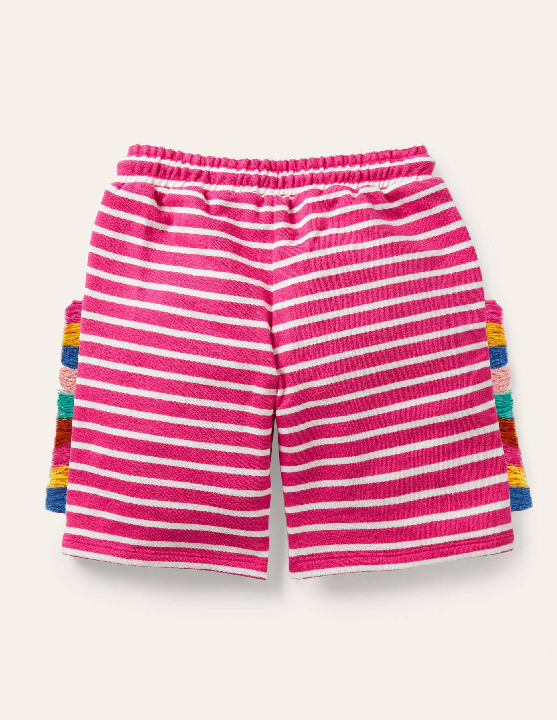 Jersey Appliqué Shorts-Tutti Fruity Pink Giraffe-2