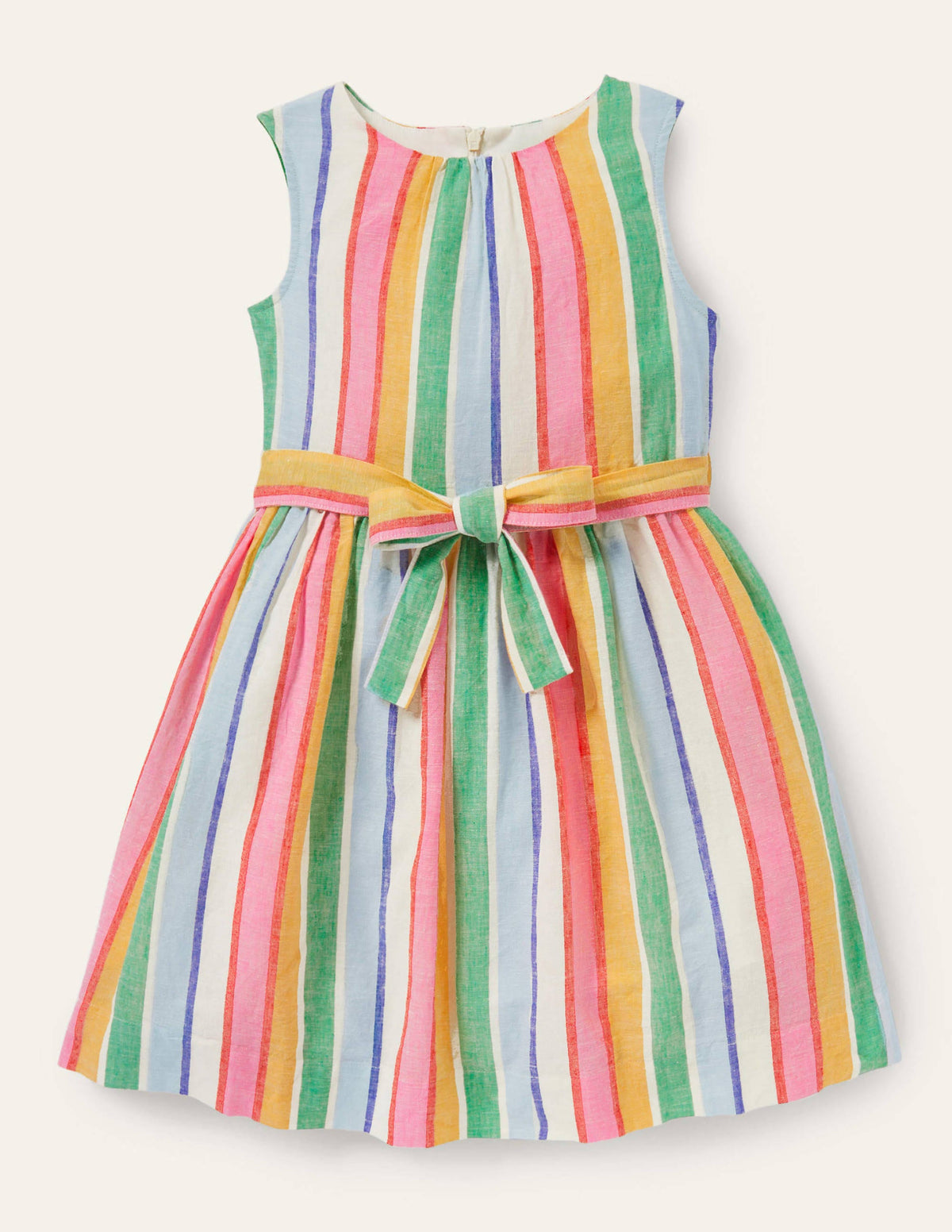 Vintage Dress-Multi Stripe-1