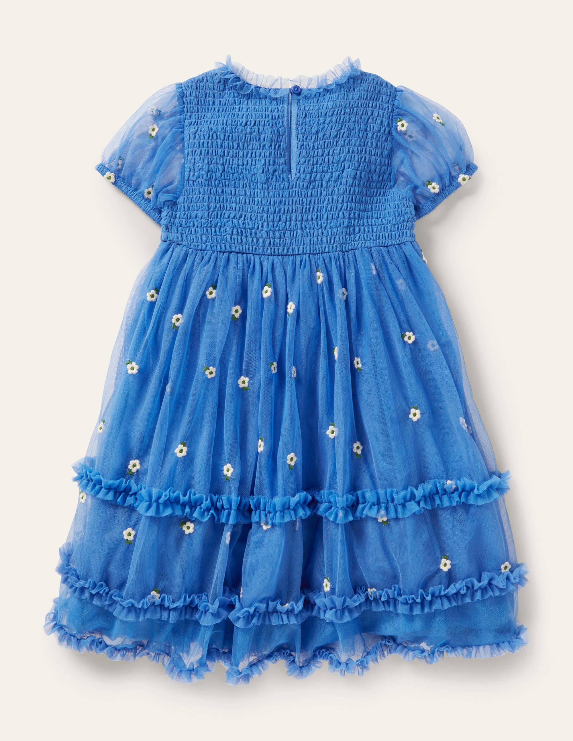 Tiered Tulle Dress-Elizabethan Blue - Image 2