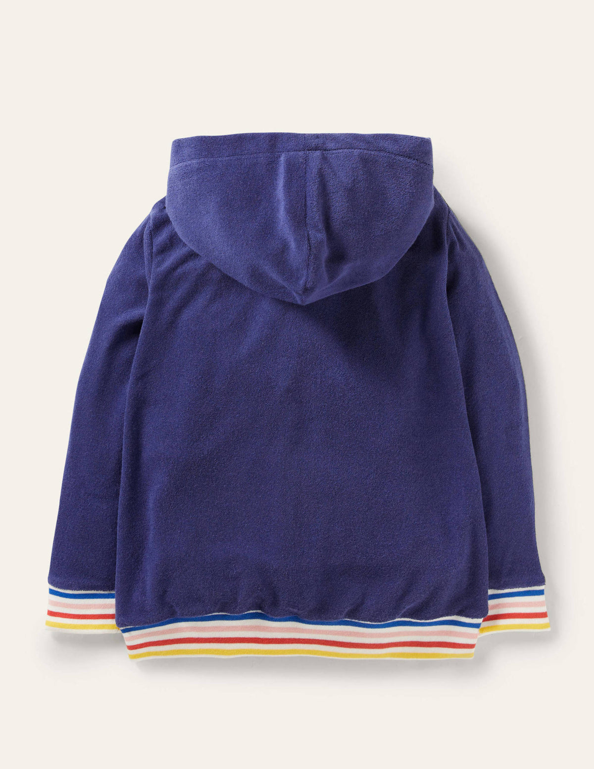 Towelling Hoodie-Starboard Blue-2