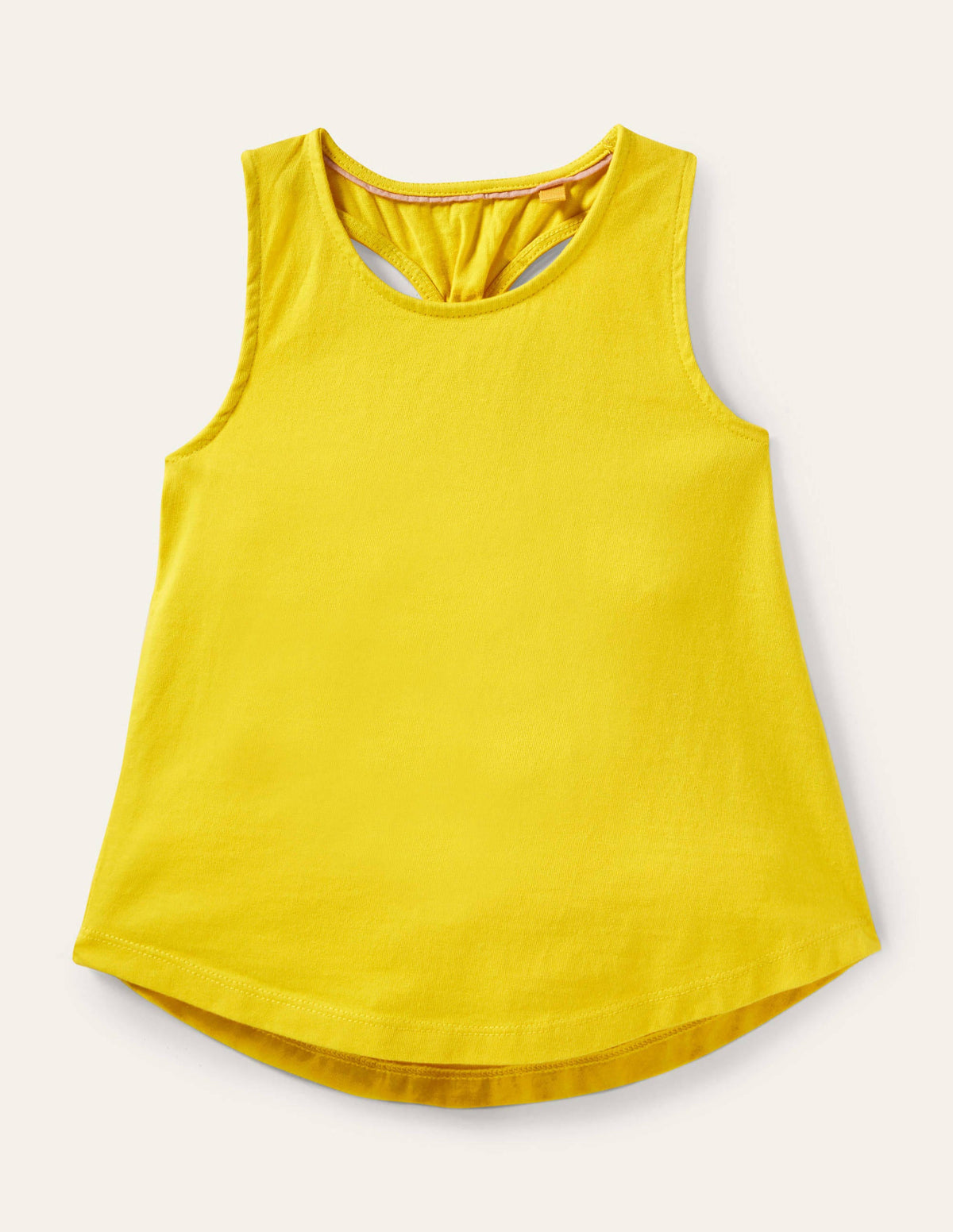 Knot Back Racer Vest-Daffodil Yellow - Image 1