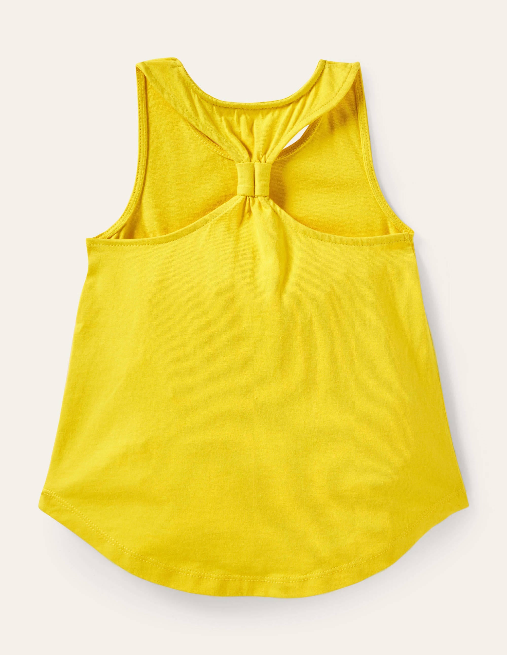 Knot Back Racer Vest-Daffodil Yellow - Image 2