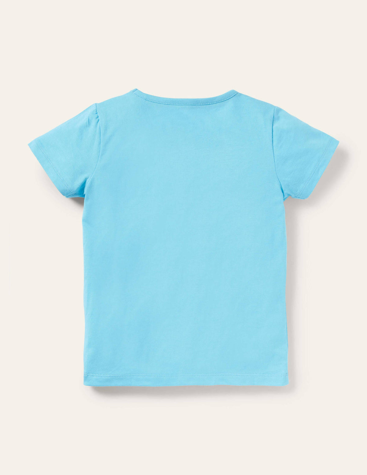 Lift-the-flap T-shirt-Aqua Blue Dog-2