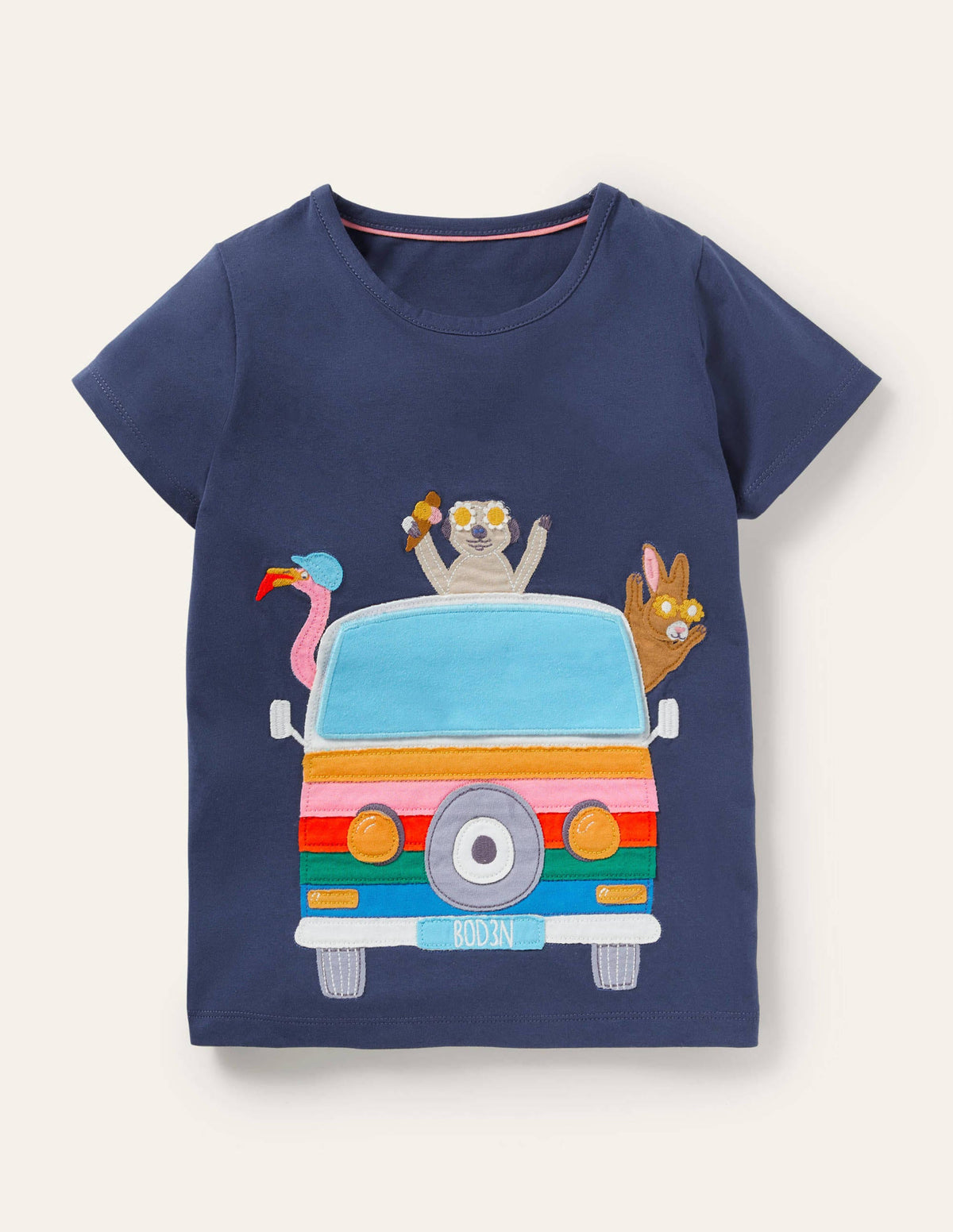 Lift-the-flap T-shirt-Starboard Blue Campervan-1