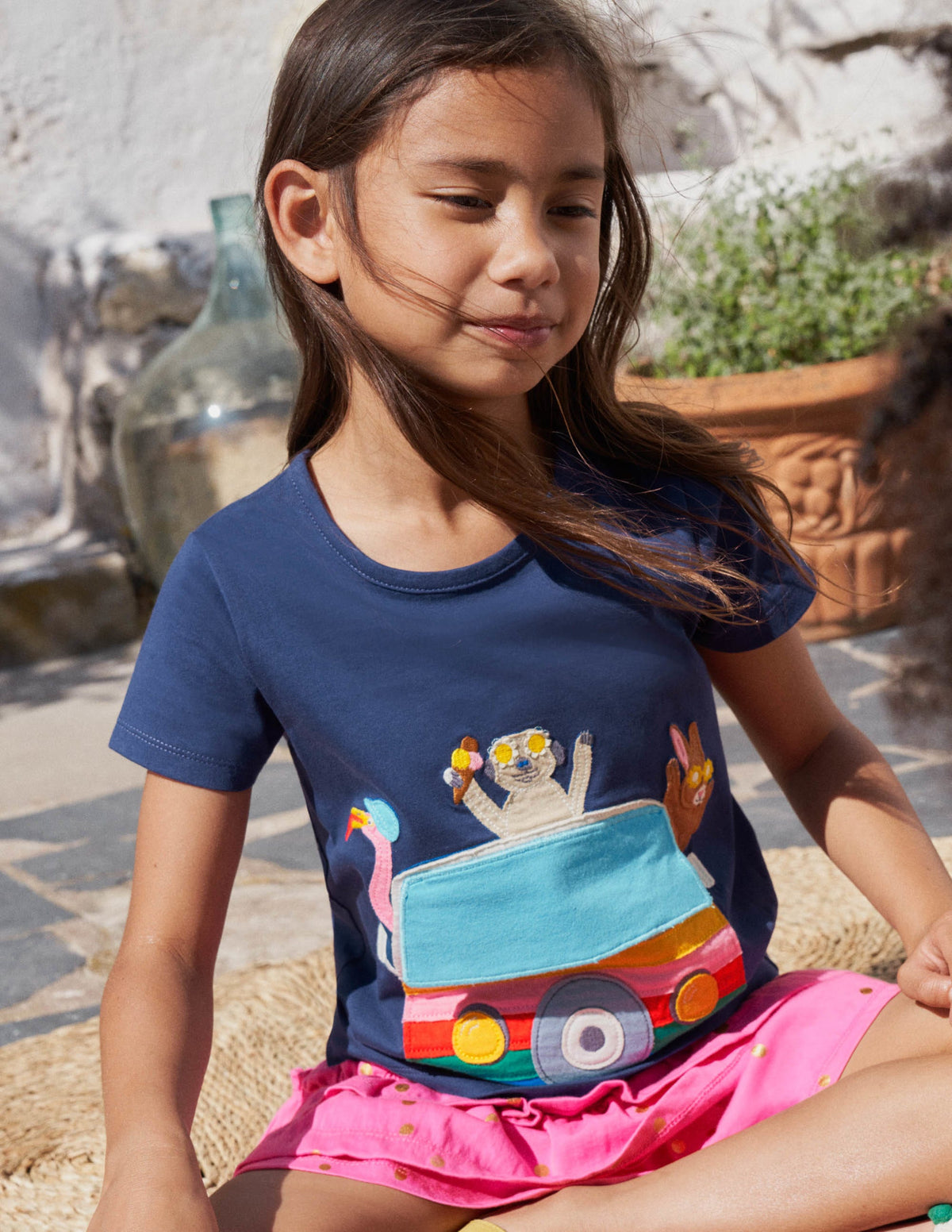 Lift-the-flap T-shirt-Starboard Blue Campervan - Image 4
