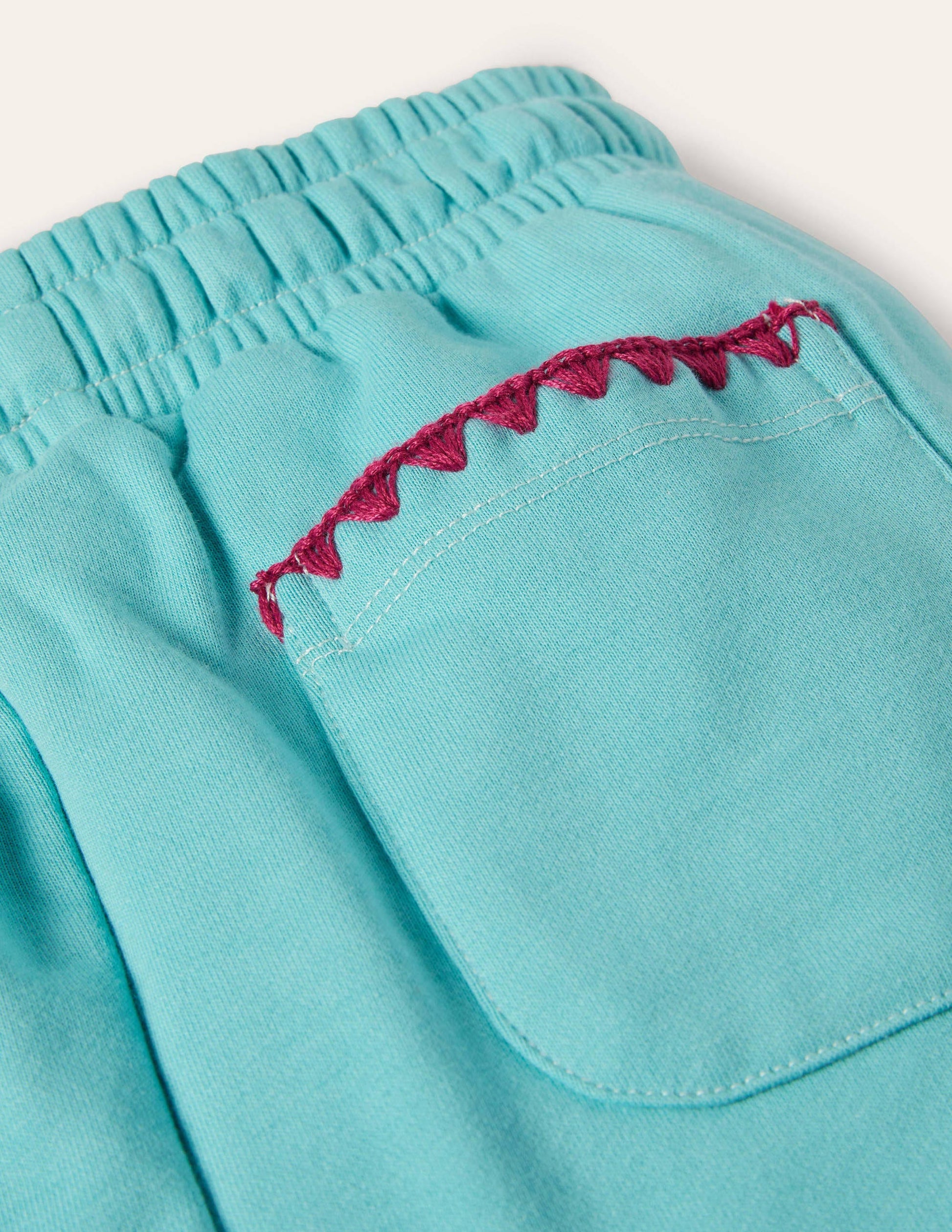 Interest Jersey Shorts-Coastal Shade Blue-3