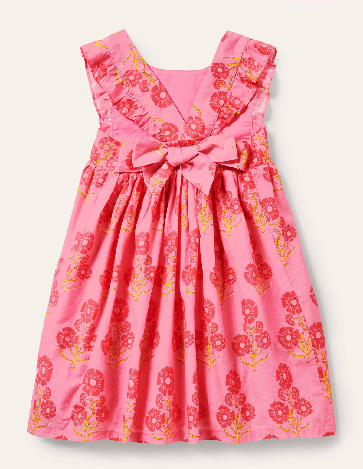 Bow Back Dress-Molly Mahon Floral - Image 2
