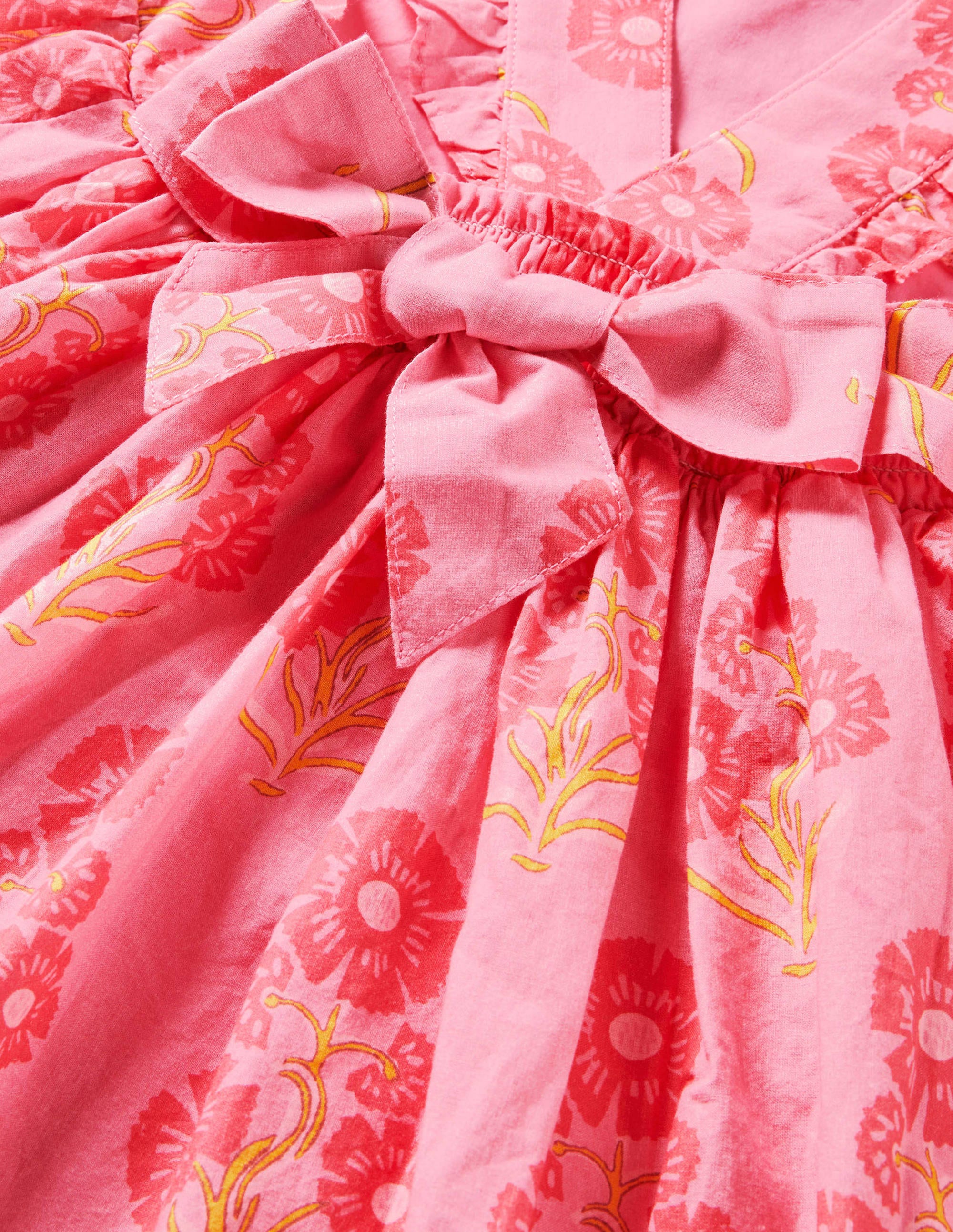 Bow Back Dress-Molly Mahon Floral - Image 3