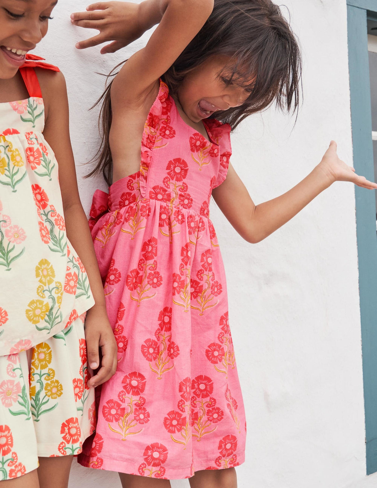 Bow Back Dress-Molly Mahon Floral - Image 4