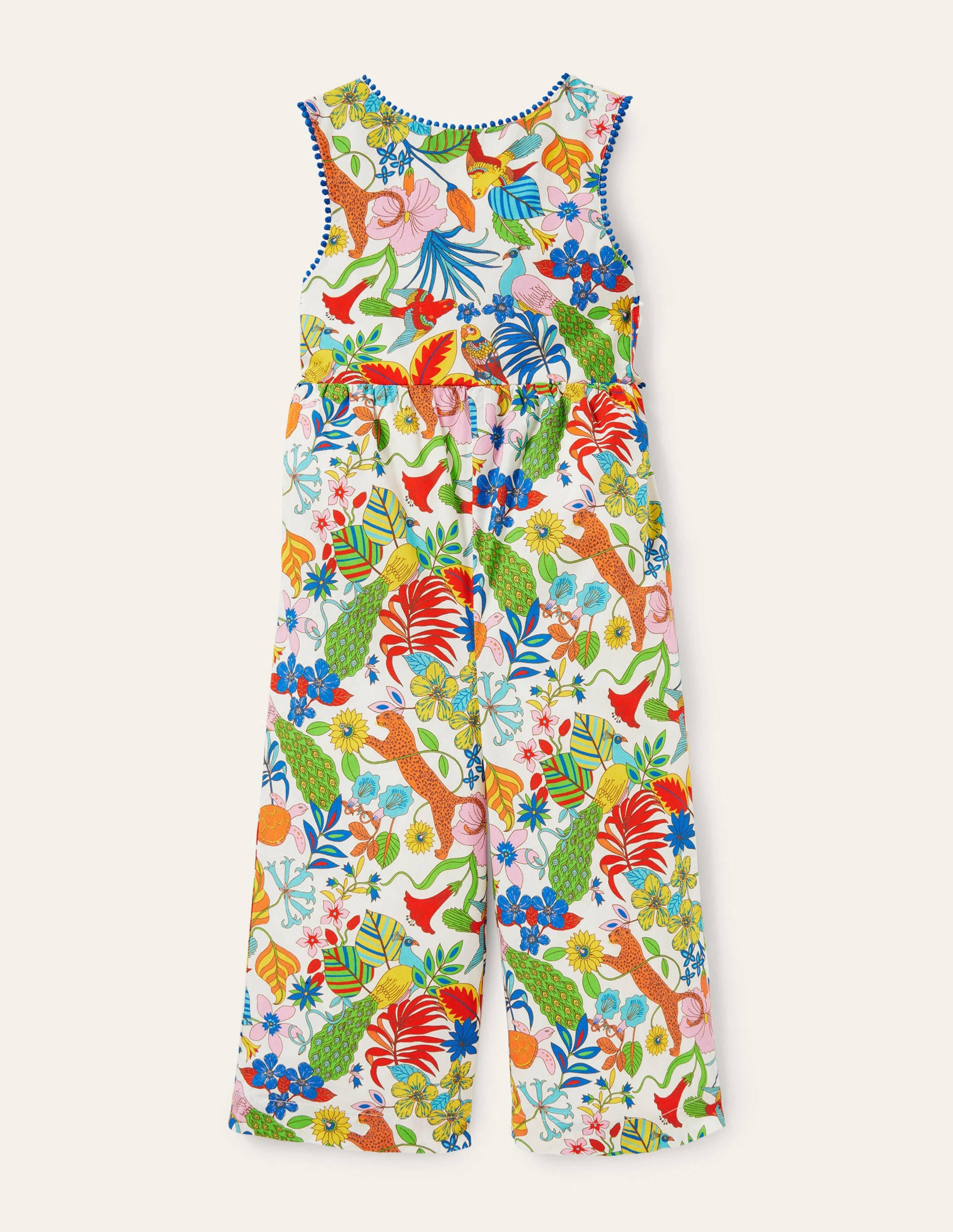Cross-back Jumpsuit-Mini Me Multi Jungle - Image 1