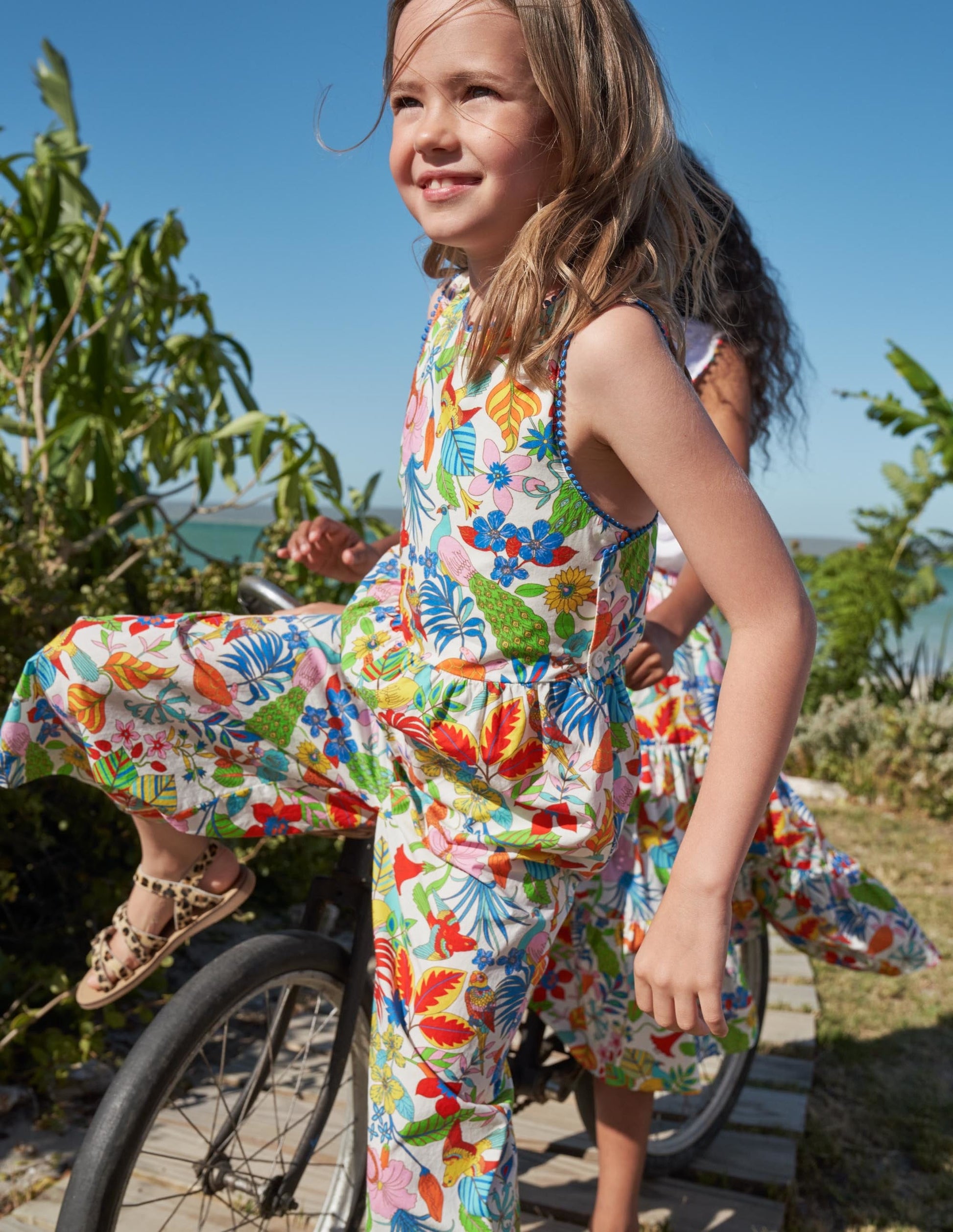 Cross-back Jumpsuit-Mini Me Multi Jungle-4