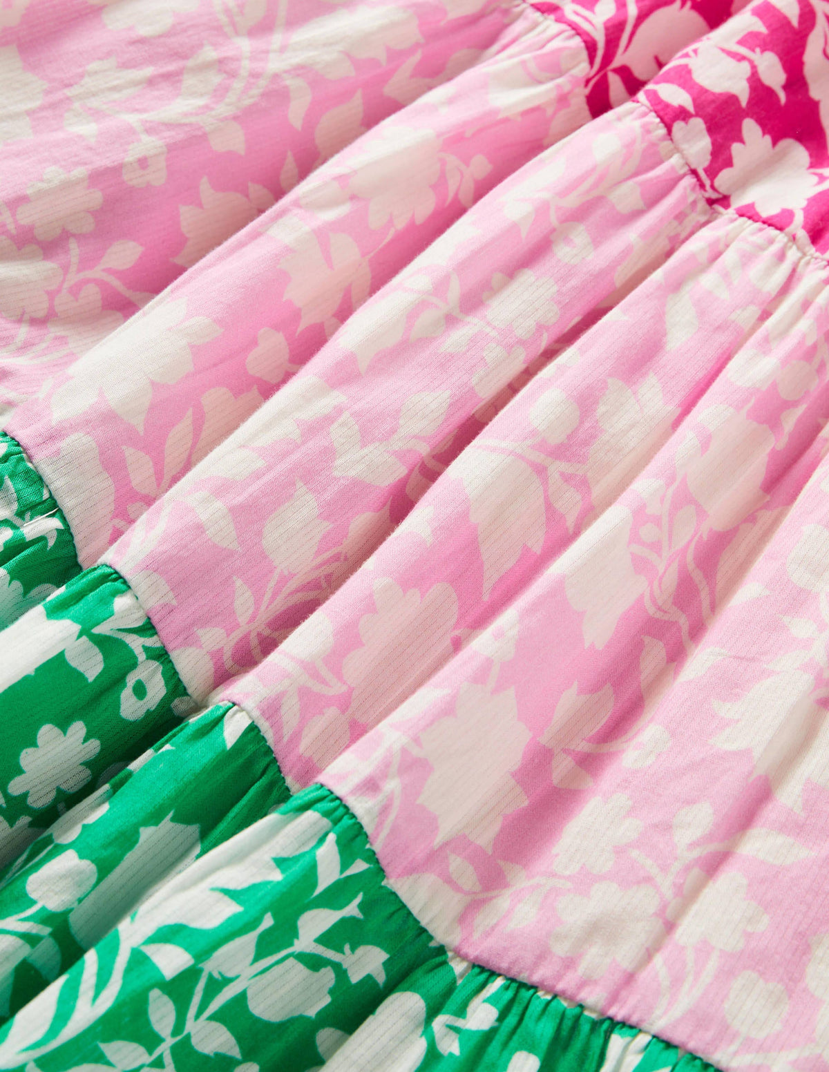 Tiered Printed Sun Dress-Multi Hotchpotch - Image 3